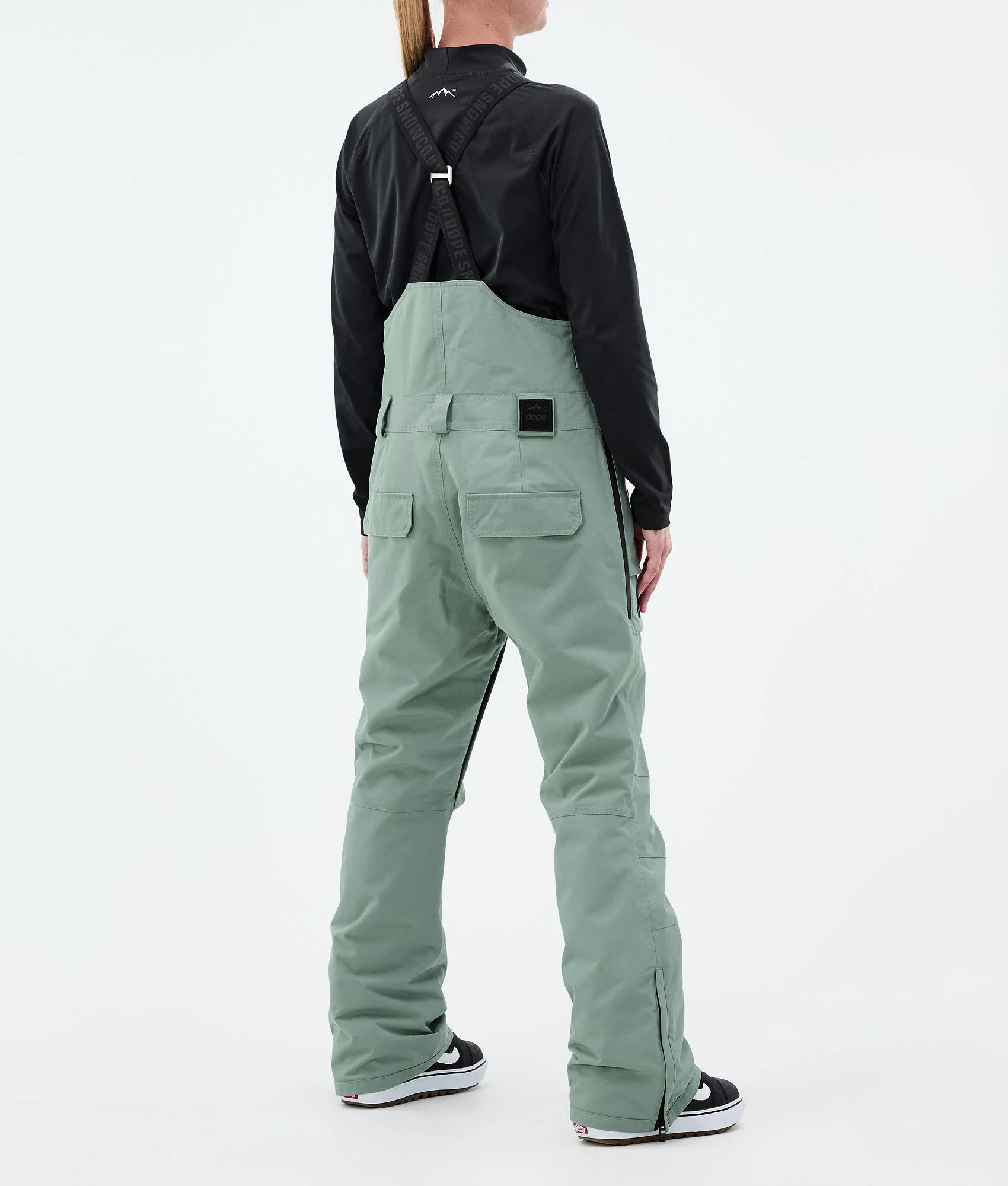 Snowboard Pants Women Faded Green