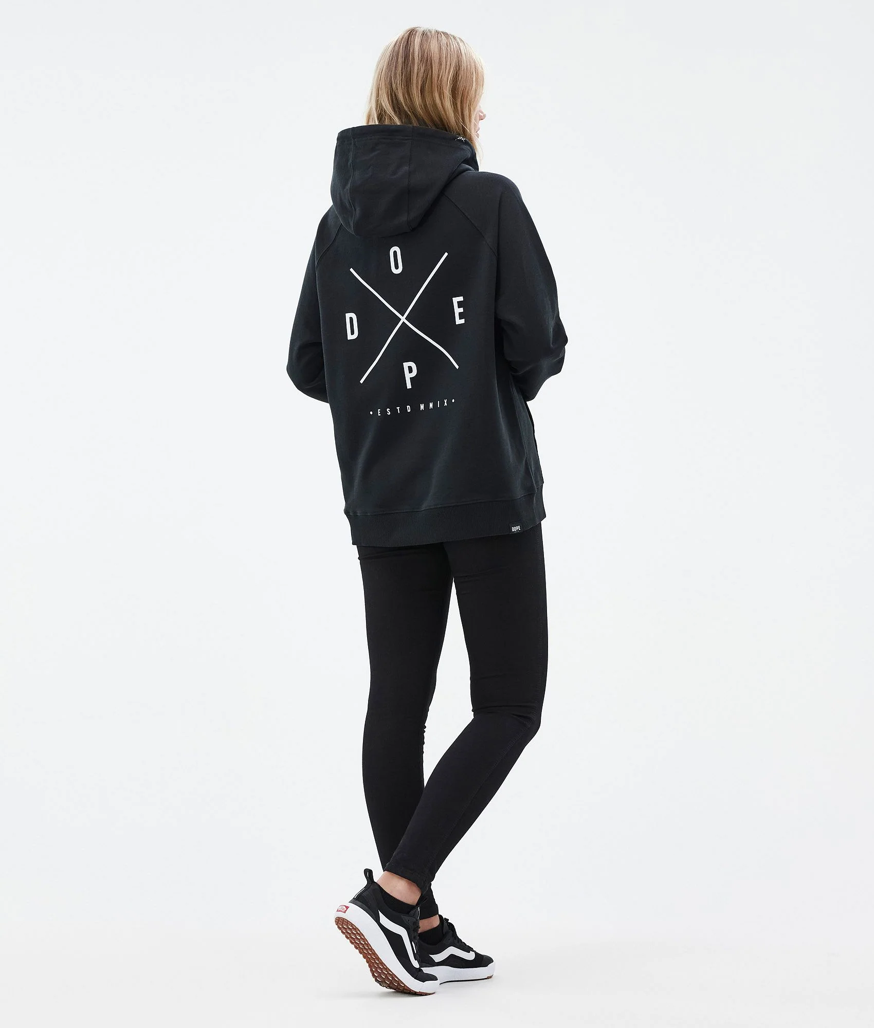 Hoodie Women 2X-Up Black