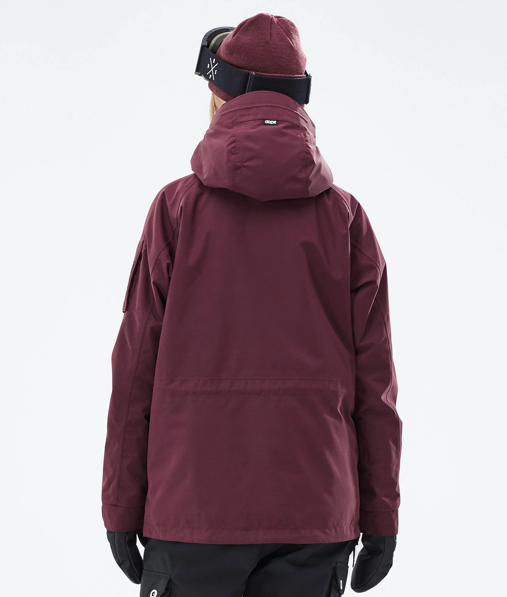 Snowboard Jacket Women Don Burgundy