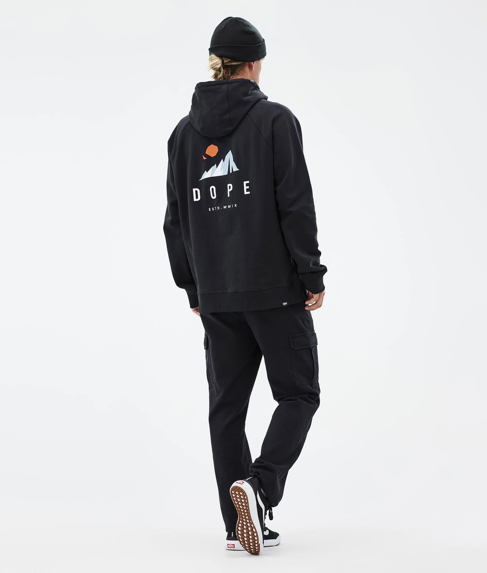 Hoodie Men Ice Black