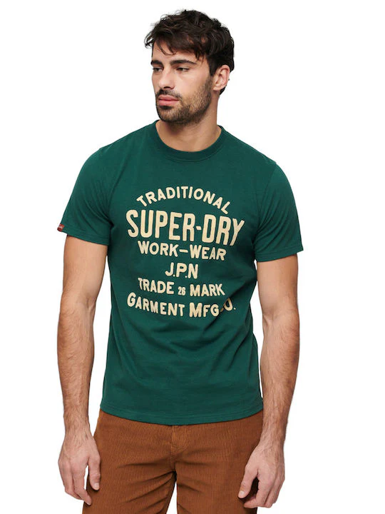 Workwear Flock Graphic T-Shirt