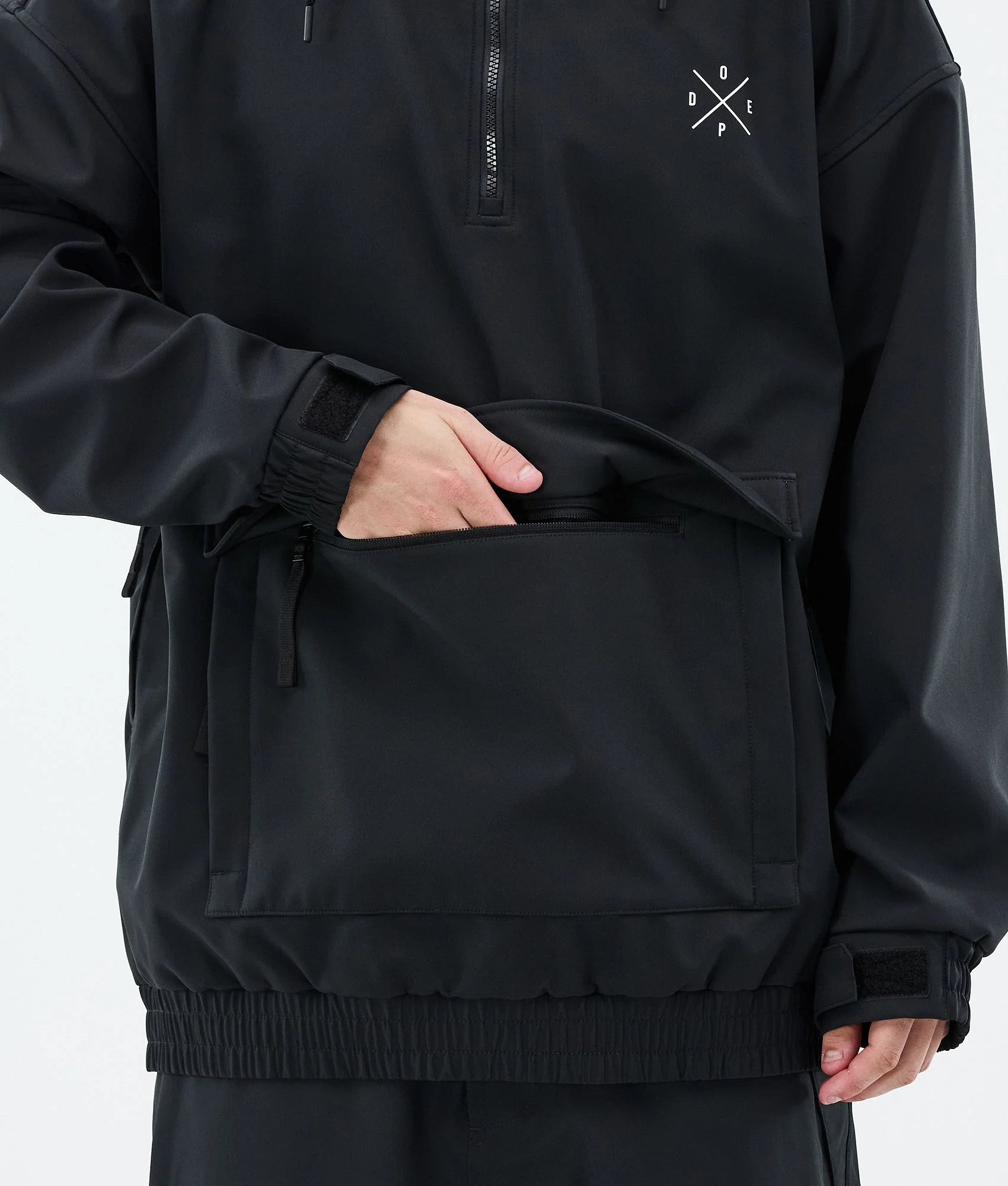 Snowboard Jacket Men Black