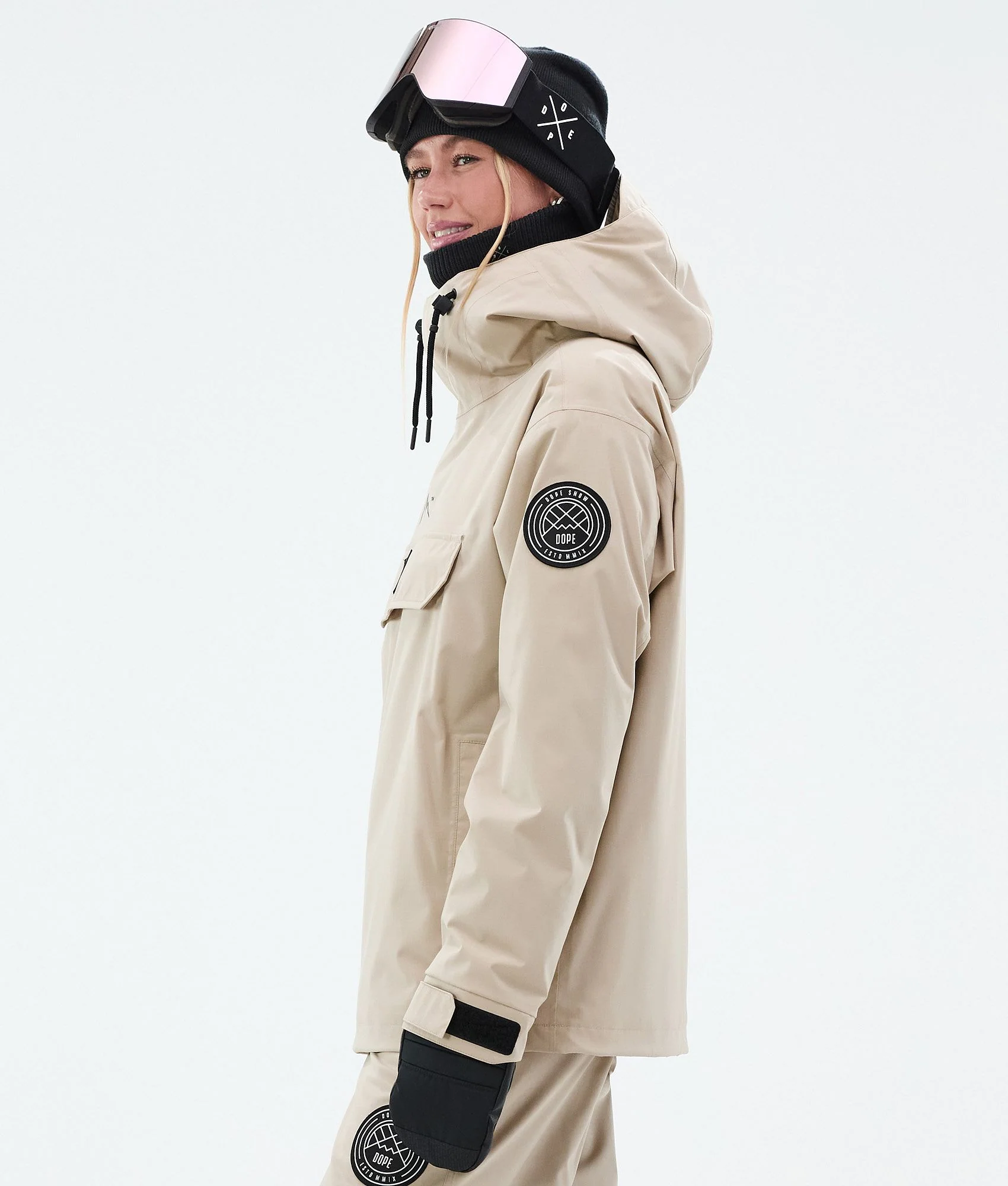 Snowboard Jacket Women Sand
