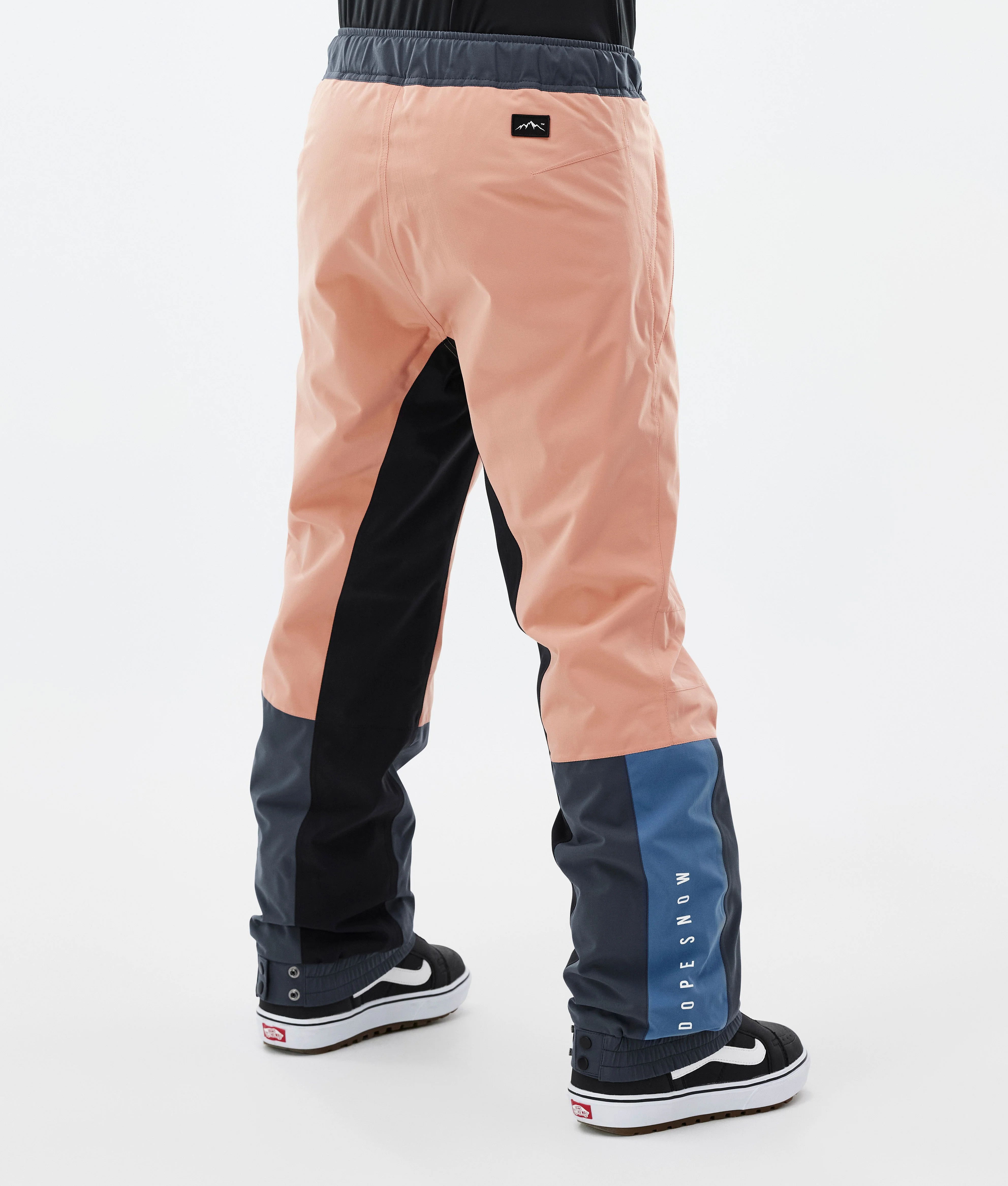 Snowboard Pants Women Faded Peach/Blue Steel/Black/Metal Blue