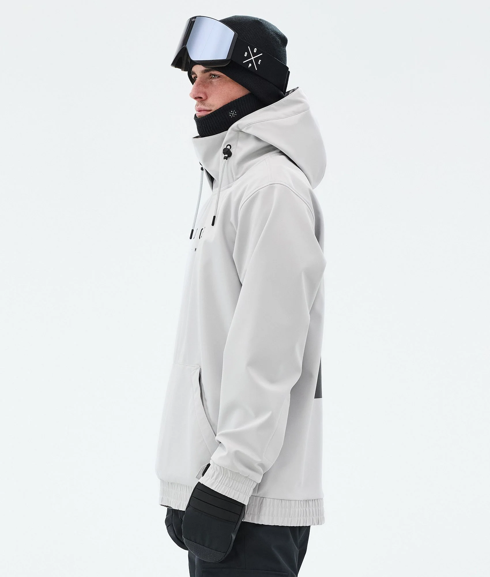 Snowboard Jacket Men Aphex Light Grey