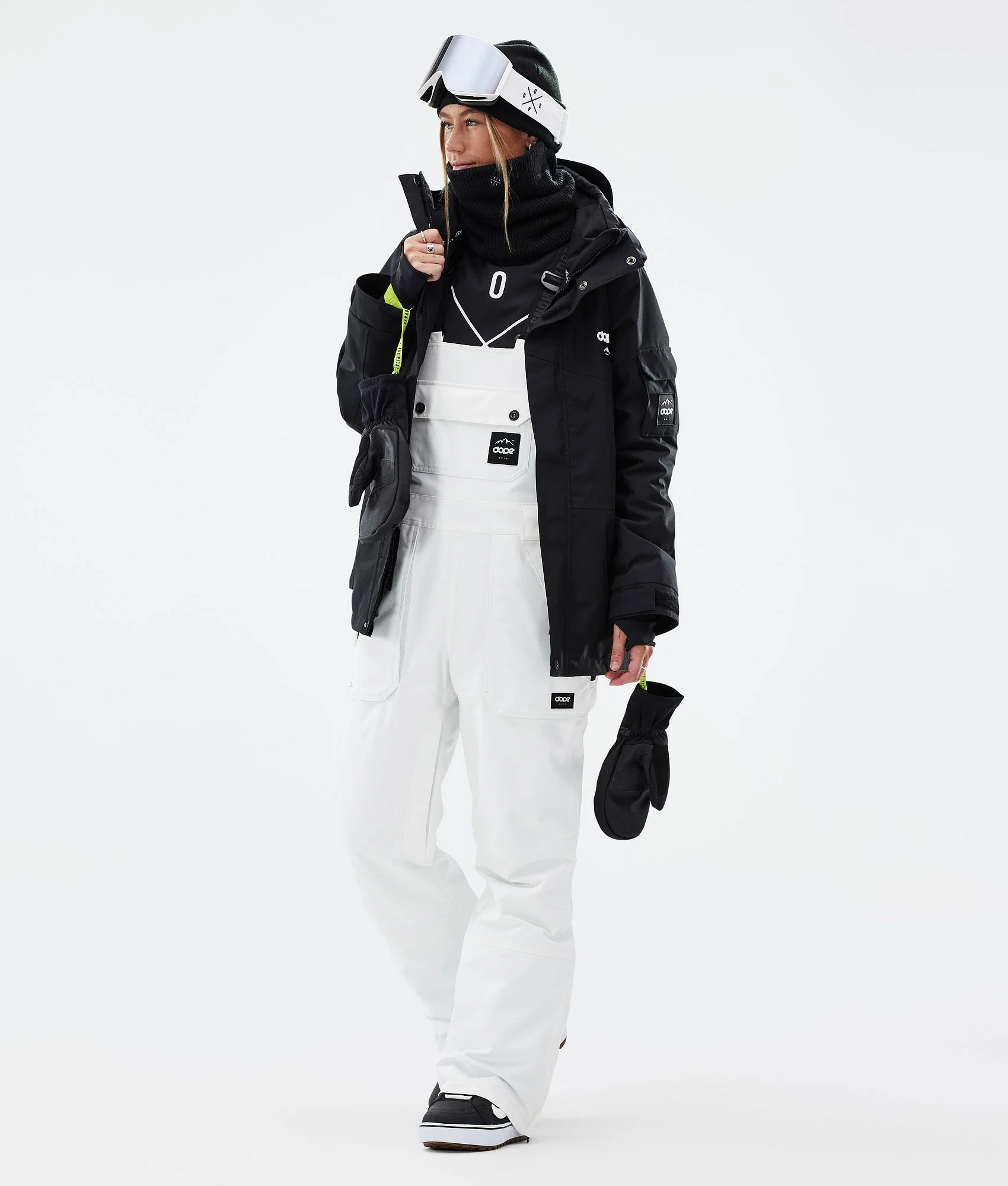 Snowboard Pants Women Old White