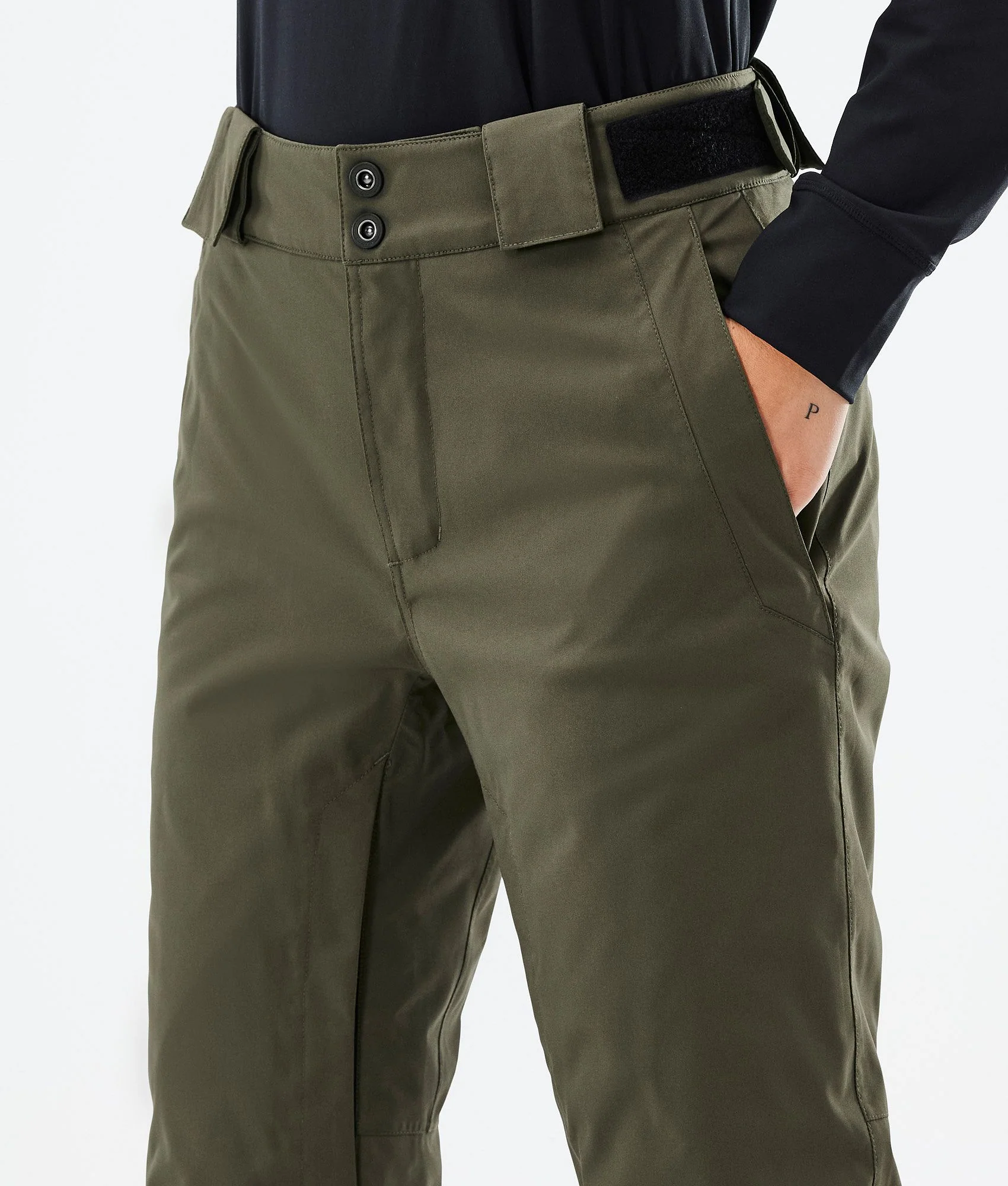 Snowboard Pants Women Olive Green