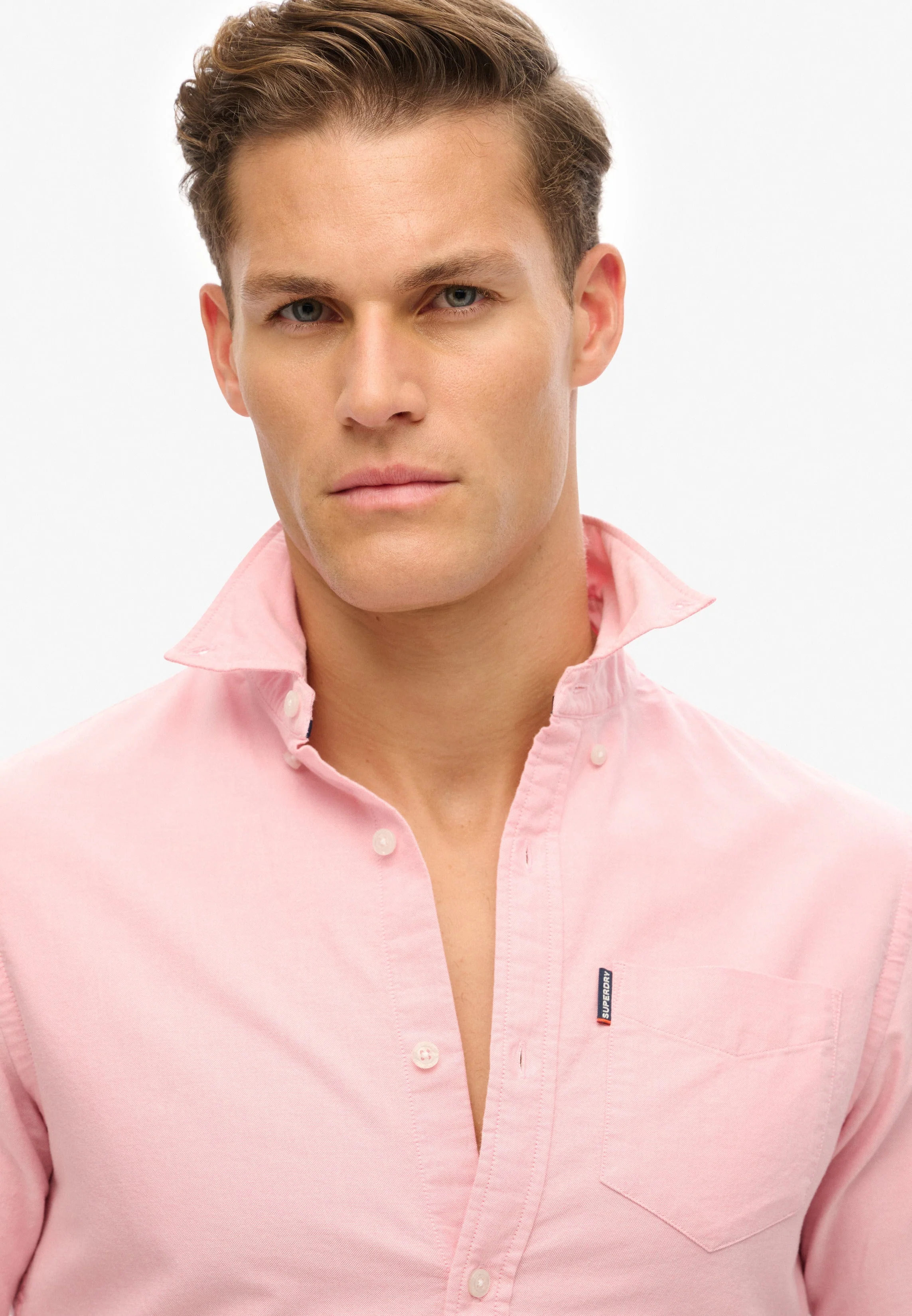 Essentials Long Sleeve Oxford Shirt