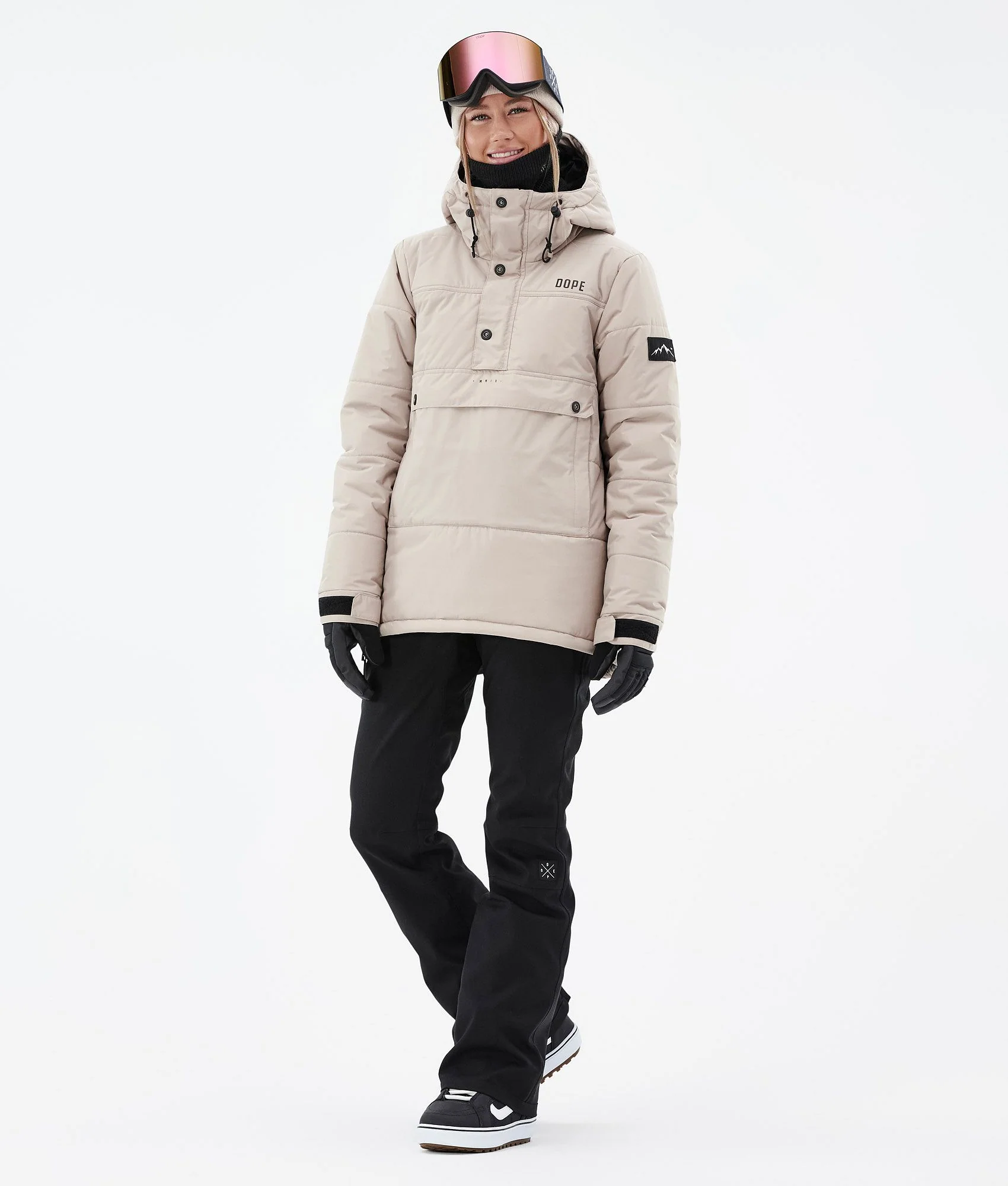 Snowboard Jacket Women Sand