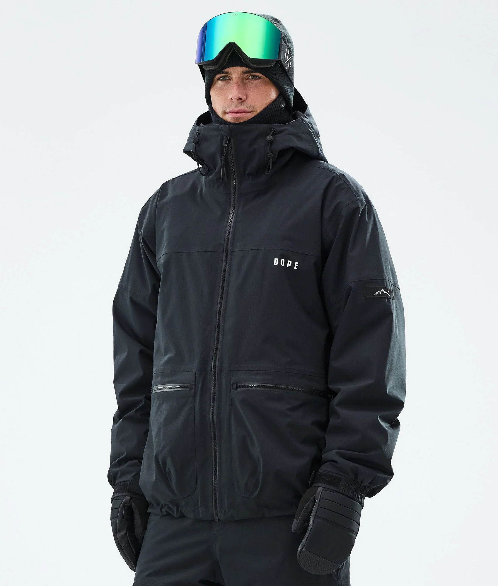 Snowboard Jacket Men Black