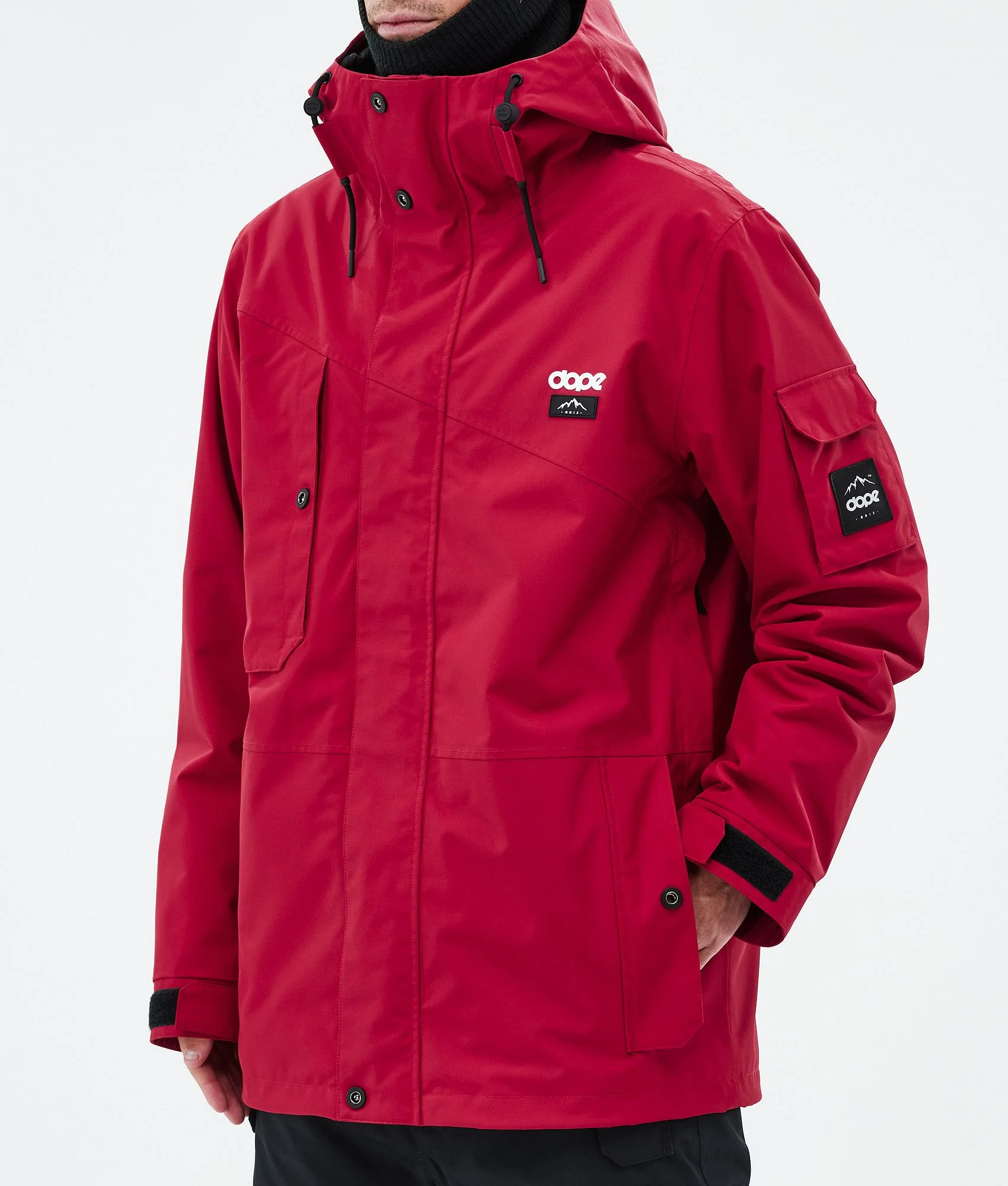 Snowboard Jacket Men Deep Red