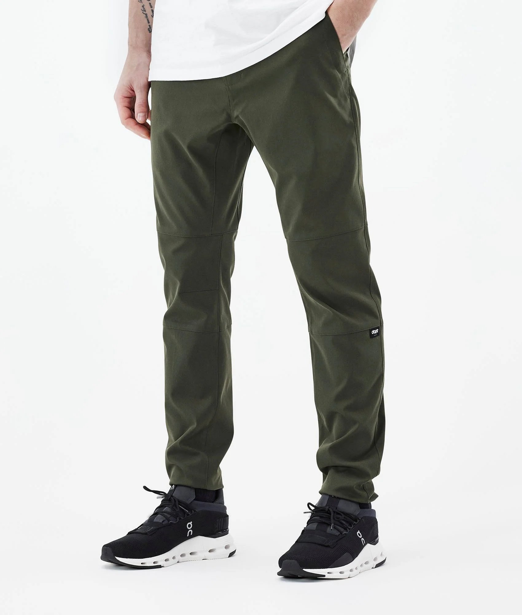 Outdoor Pants Men Olive Green