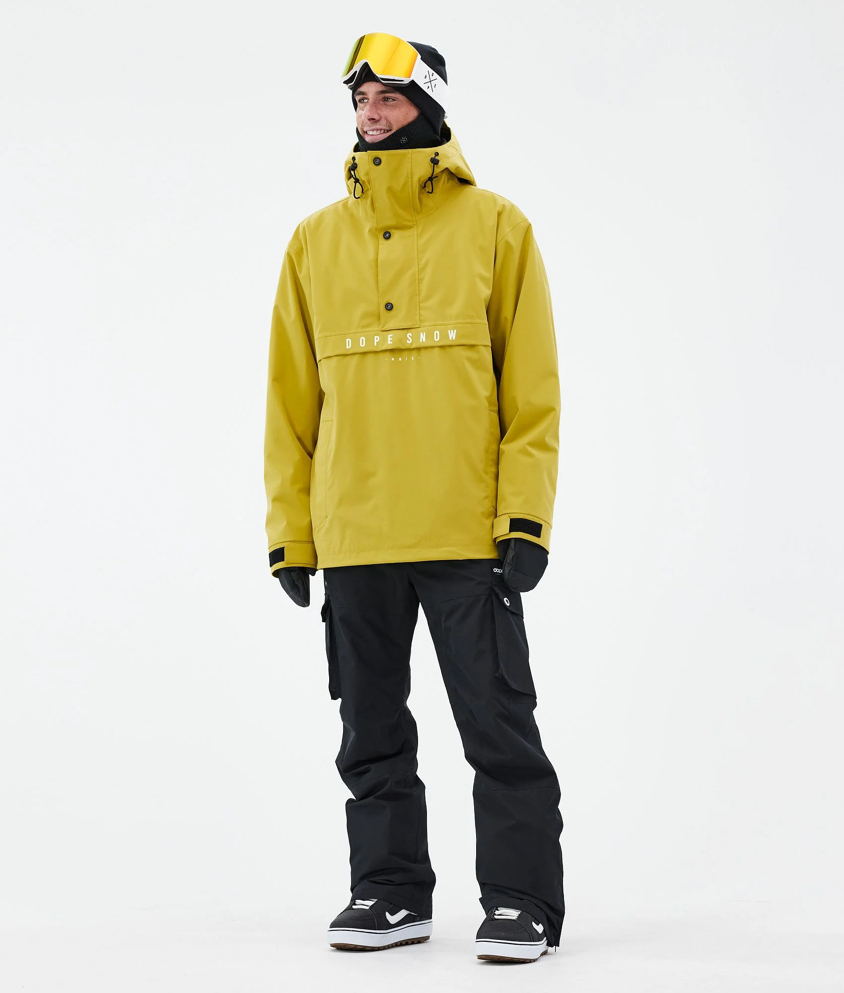 Snowboard Jacket Men Yellow