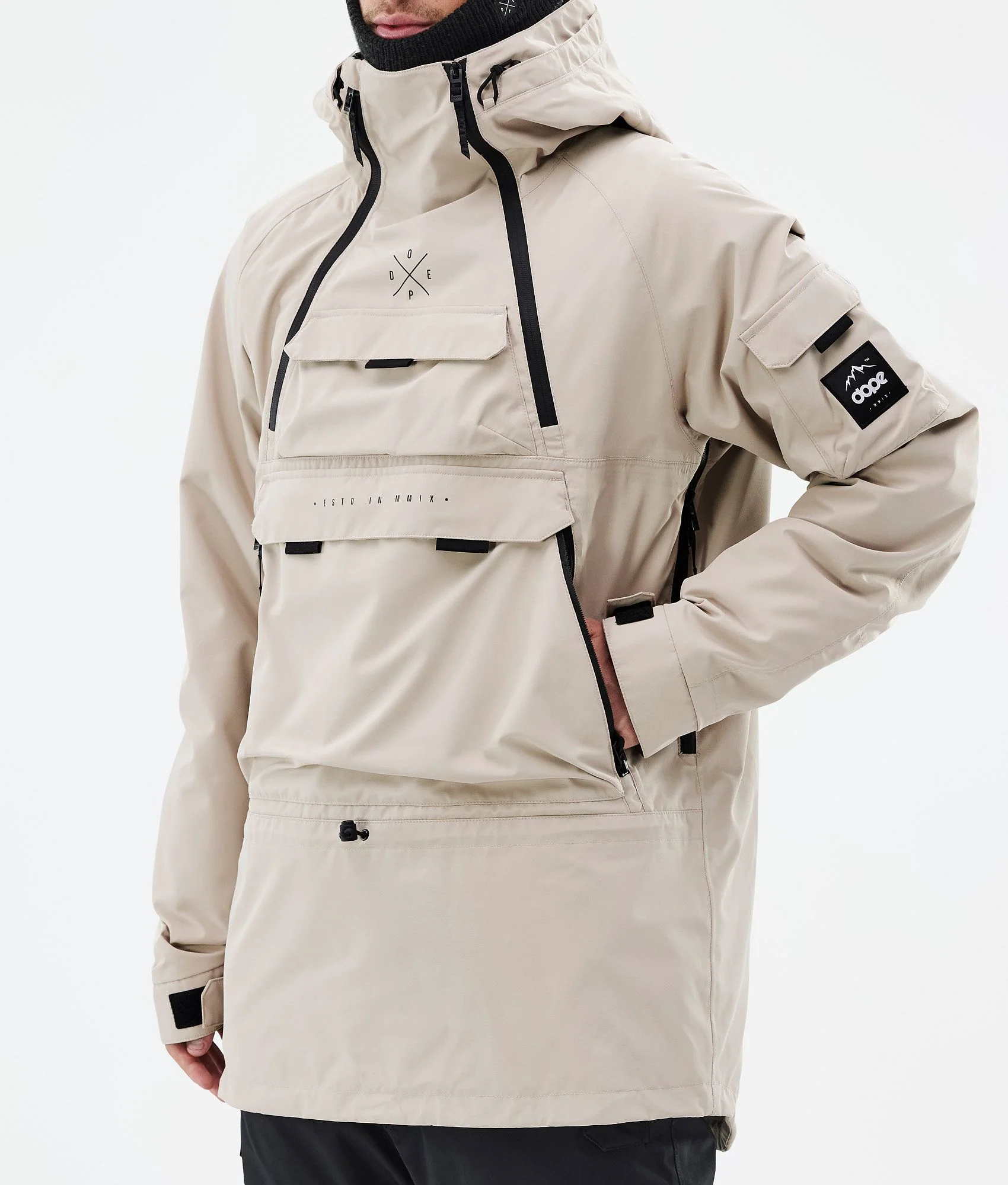 Snowboard Jacket Men Sand