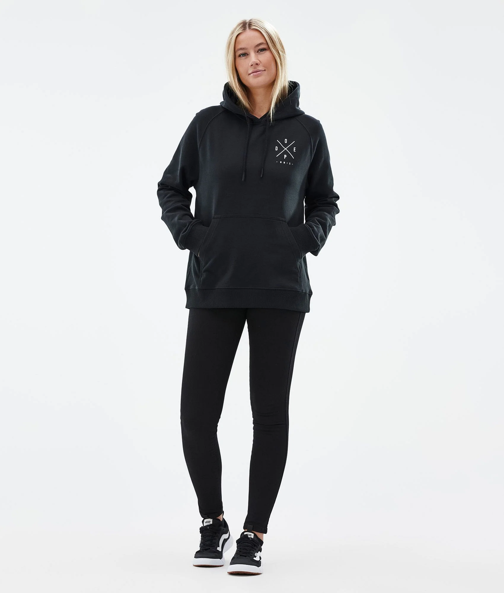 Hoodie Women 2X-Up Black