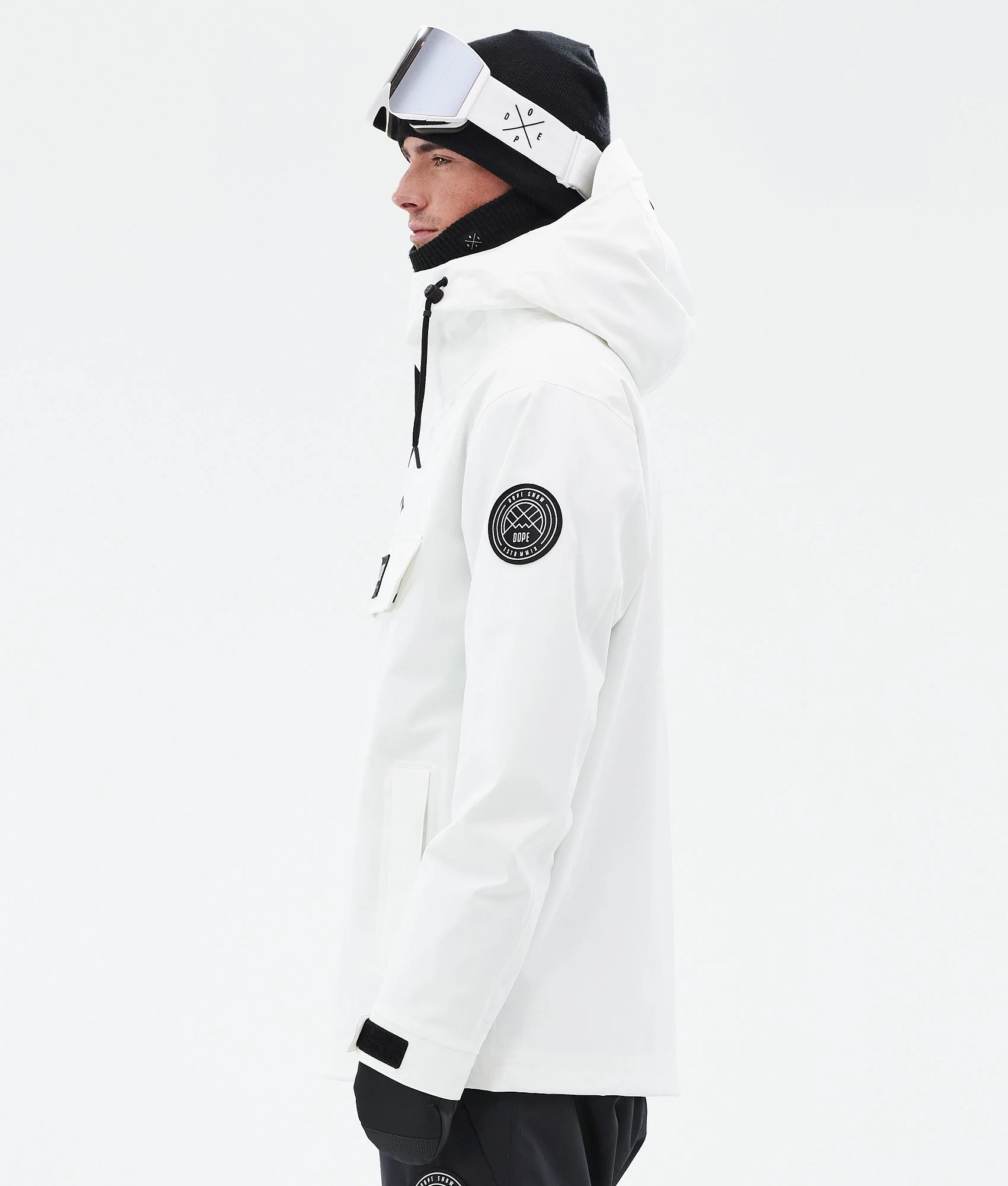 Snowboard Jacket Men Whitish