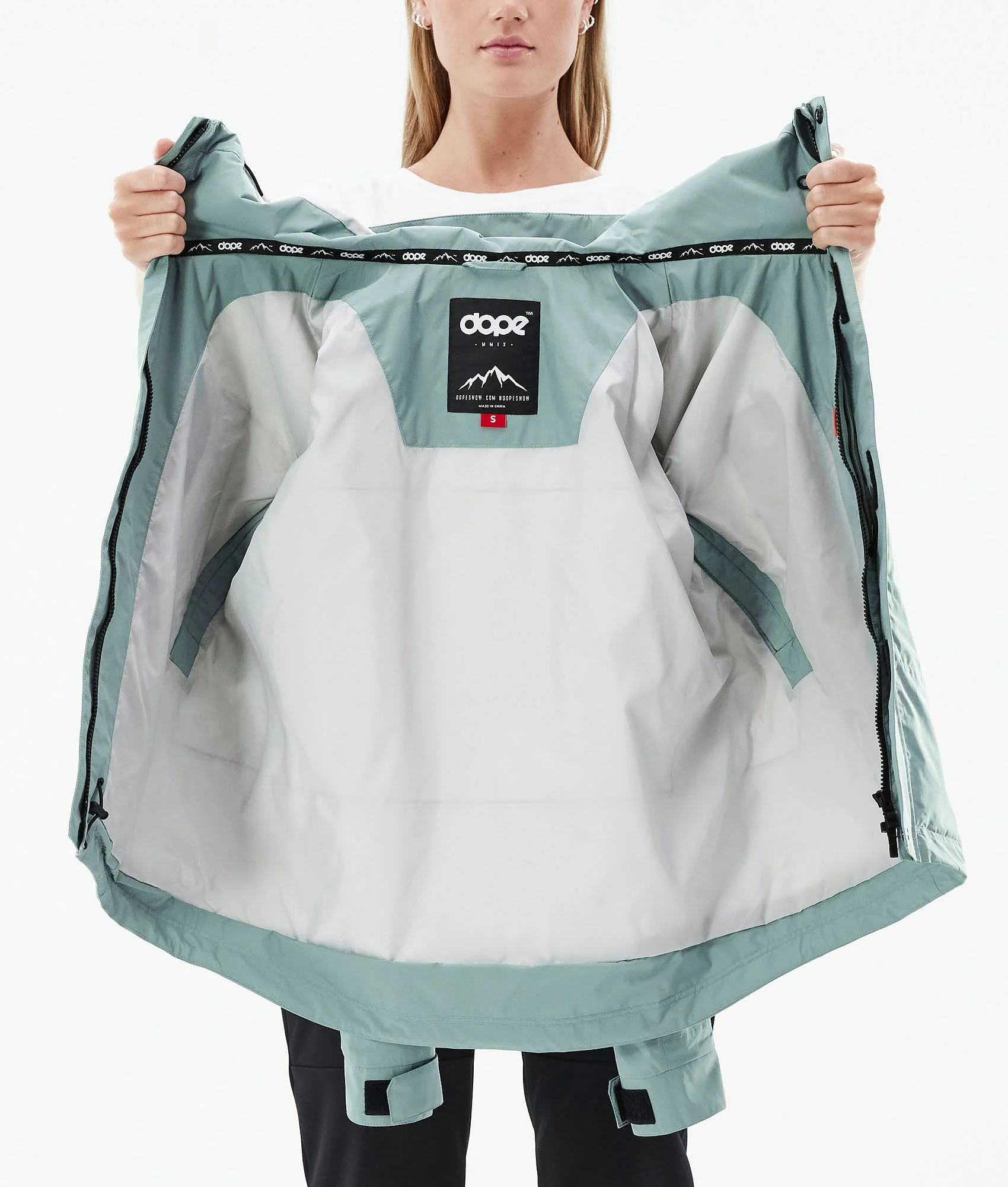 Outdoor Jacket Women Faded Green