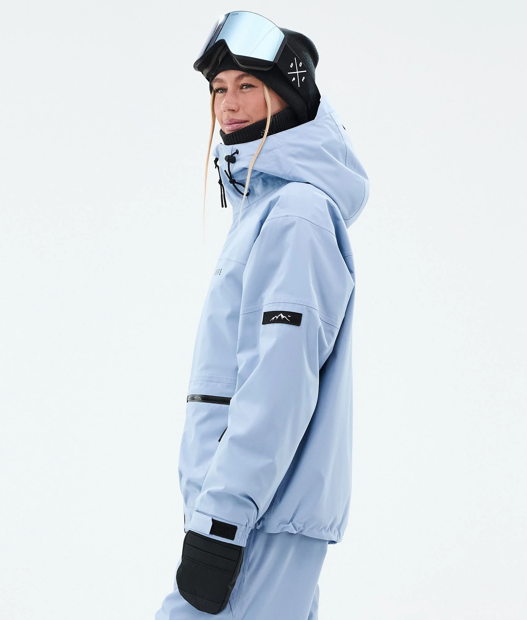 Snowboard Jacket Women Light Blue