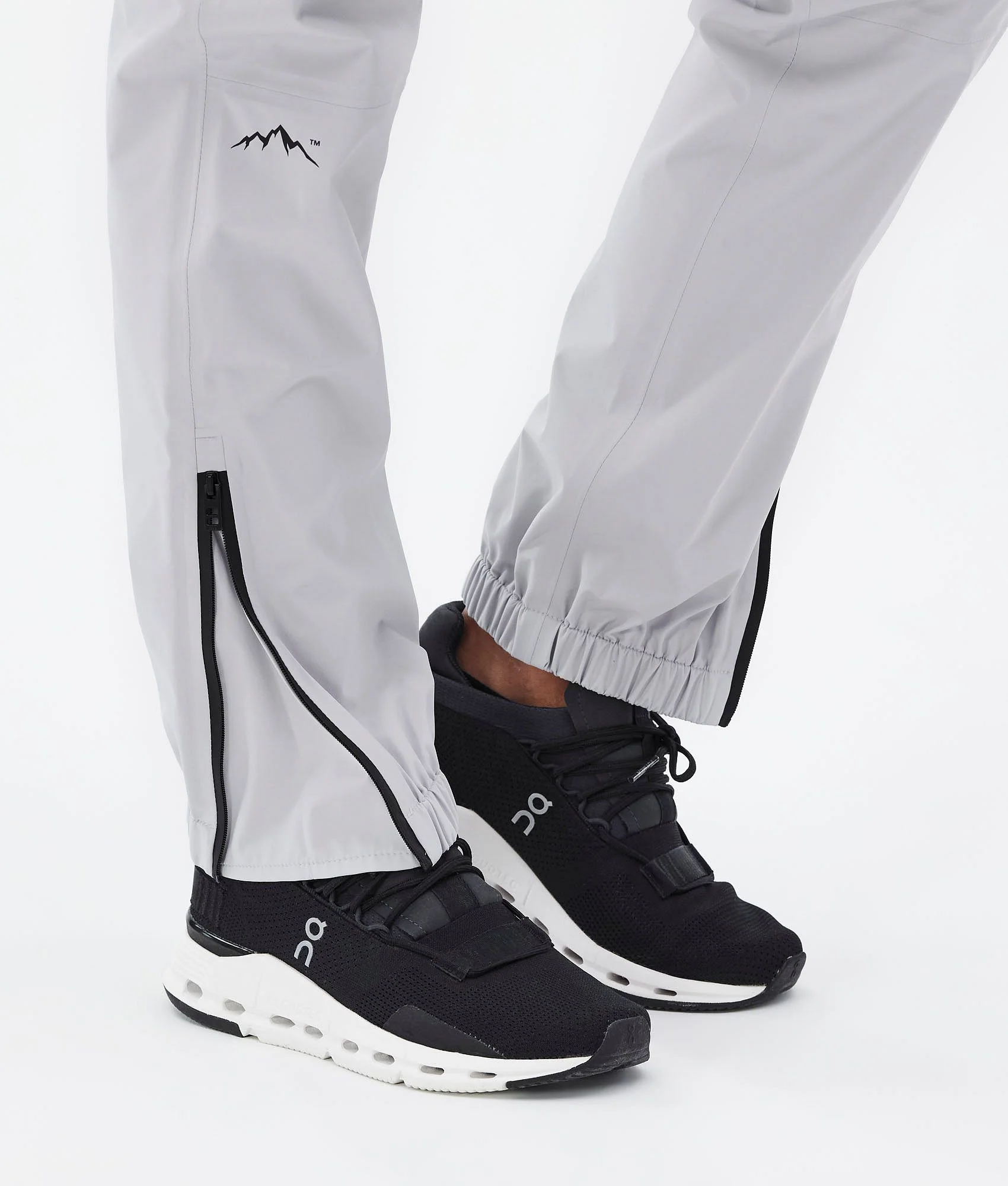 Rain Pants Women Light Grey