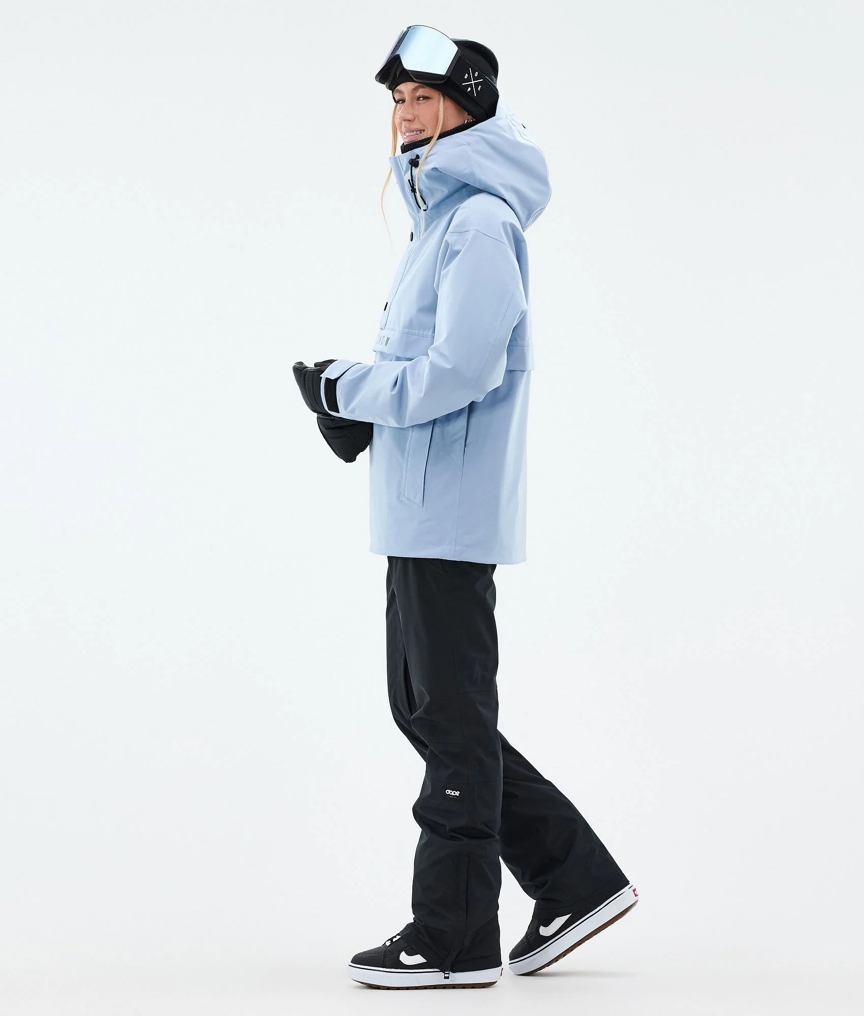 Snowboard Jacket Women Light Blue
