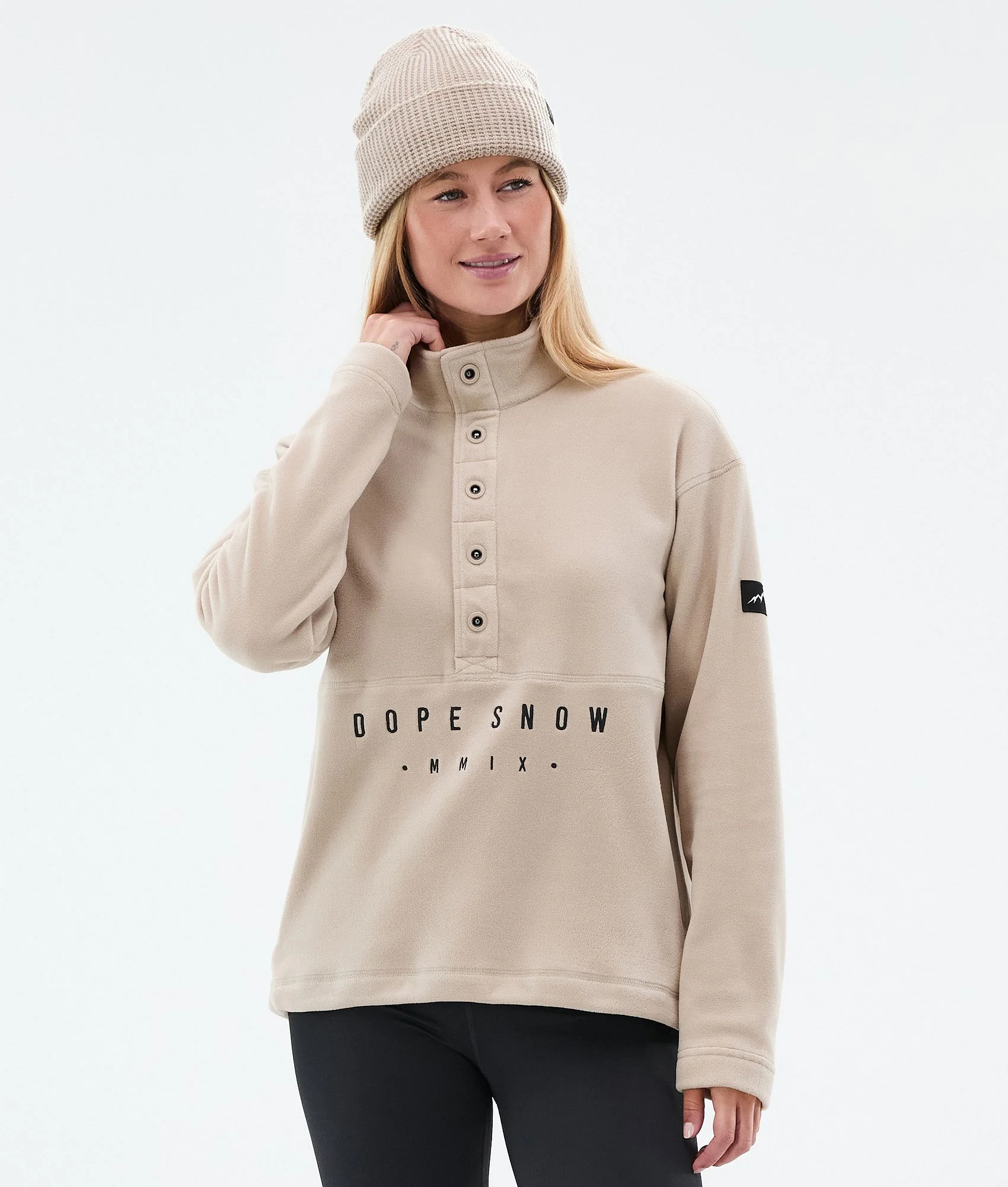 Fleece Sweater Women Sand