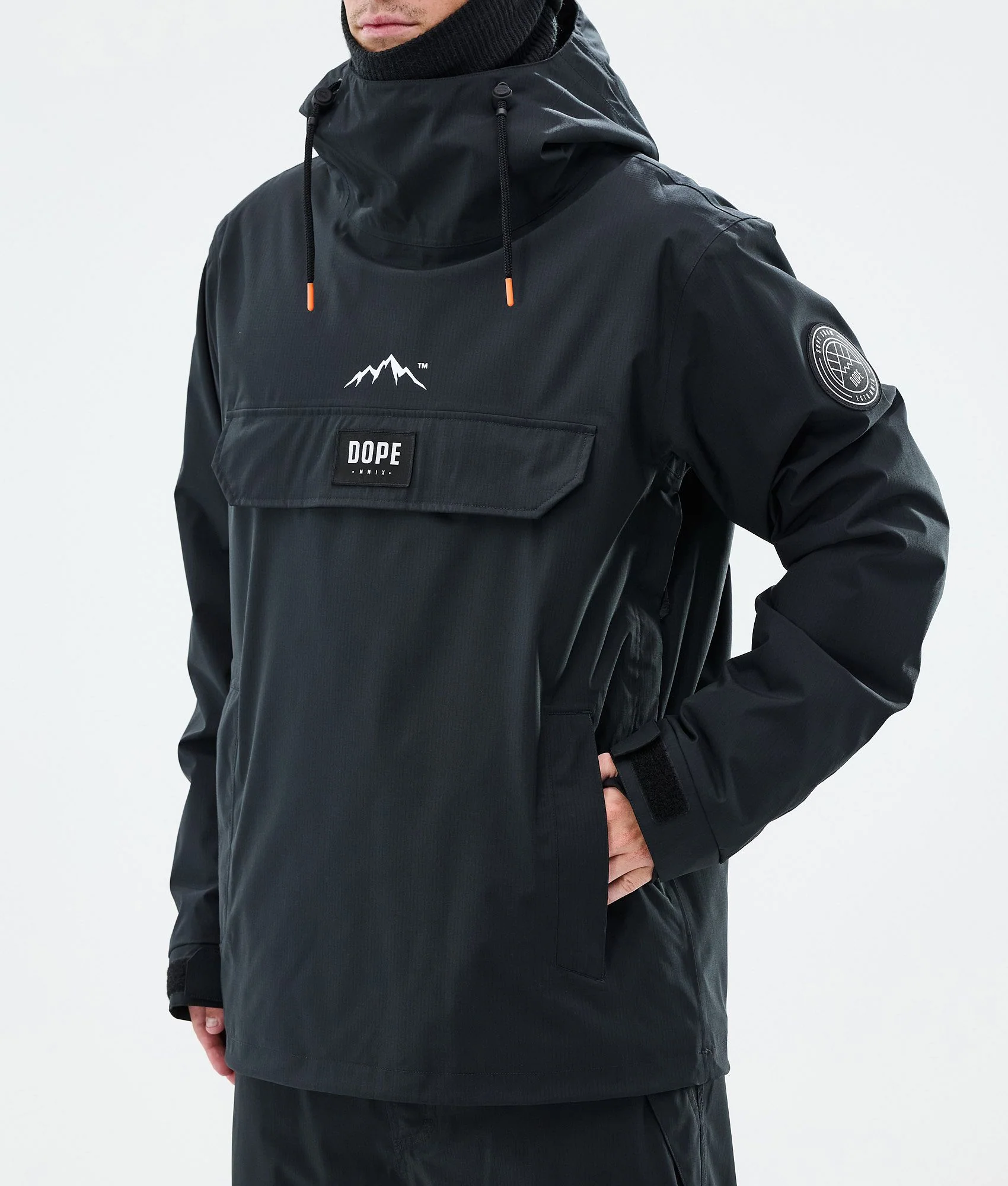Snowboard Jacket Men Black