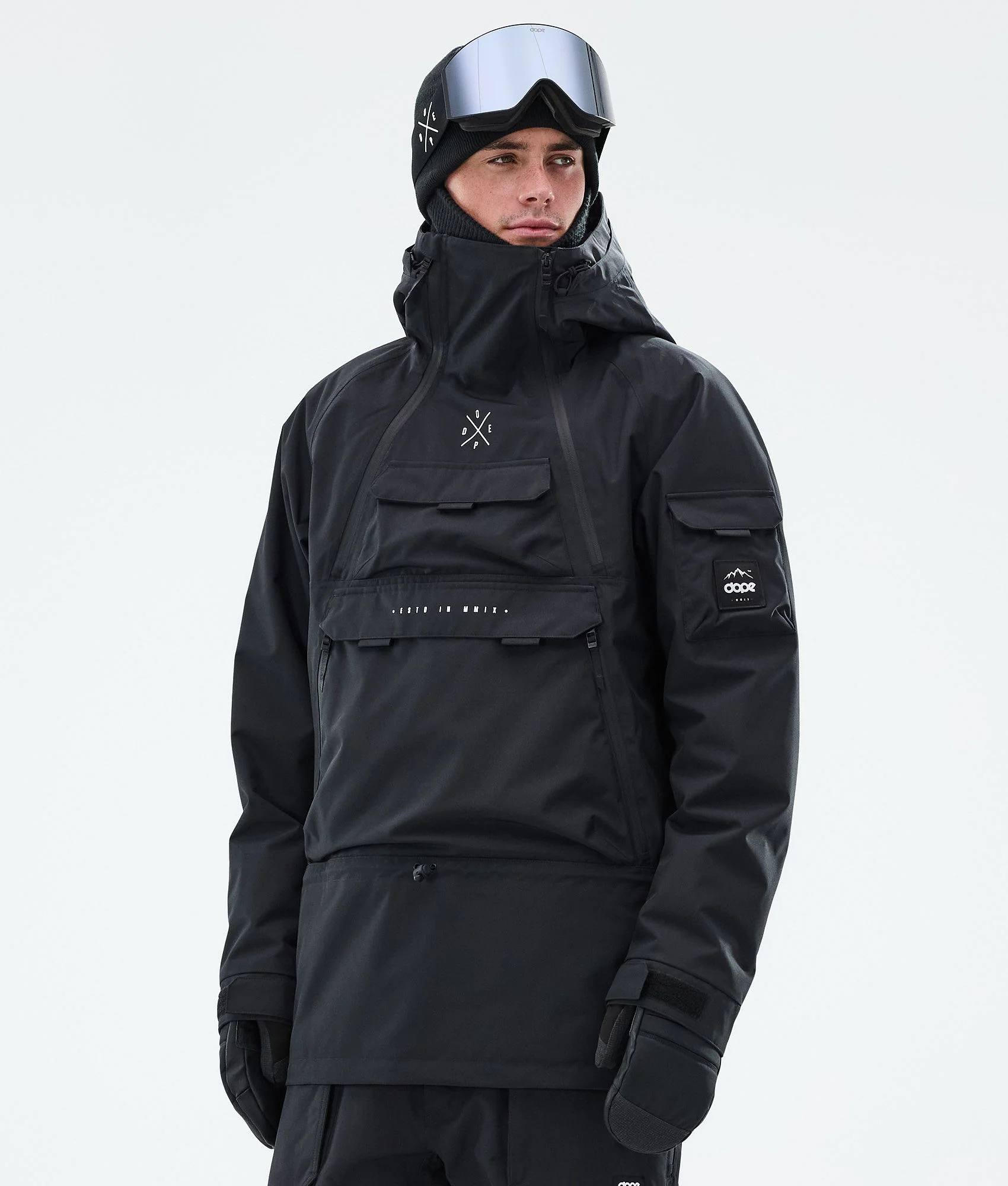 Snowboard Jacket Men Black