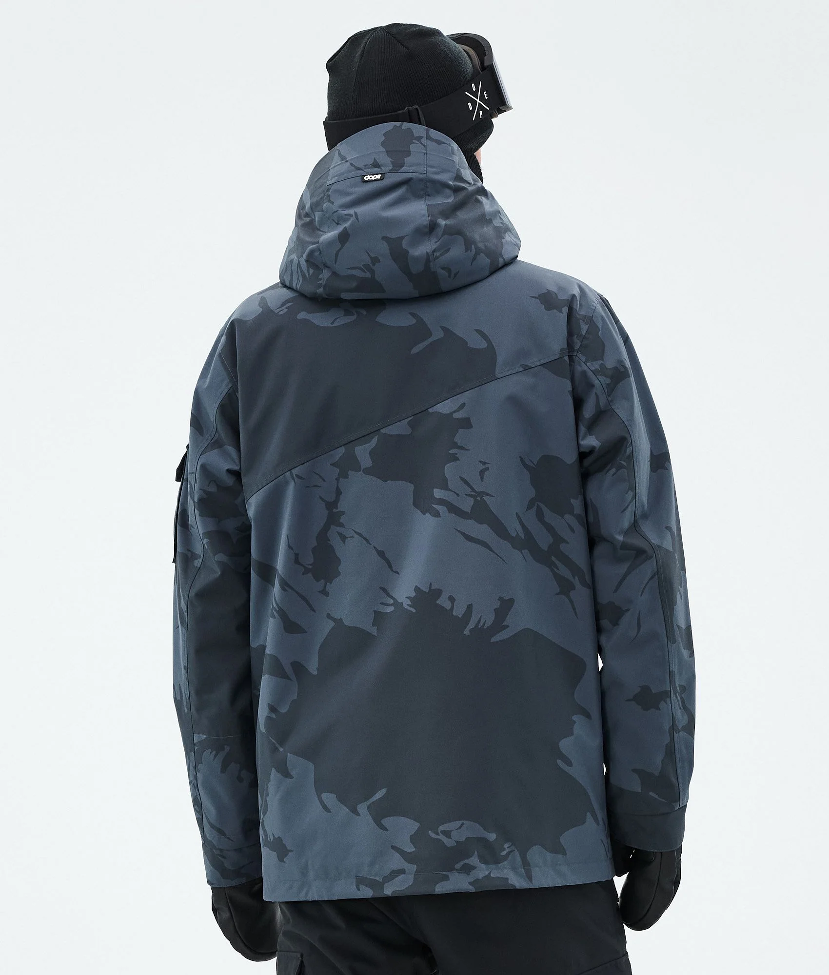 Snowboard Jacket Men Metal Blue Camo