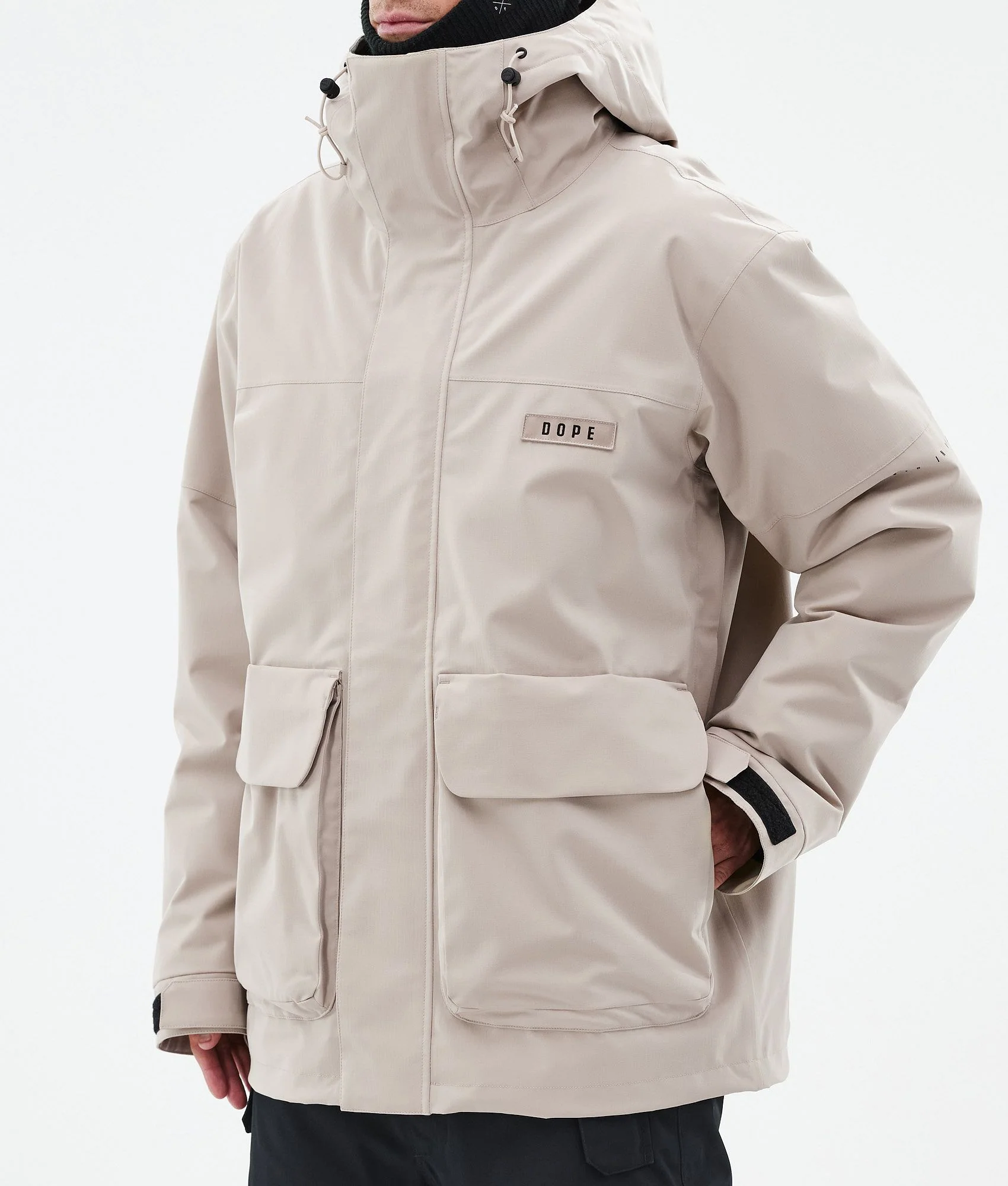 Snowboard Jacket Men Sand