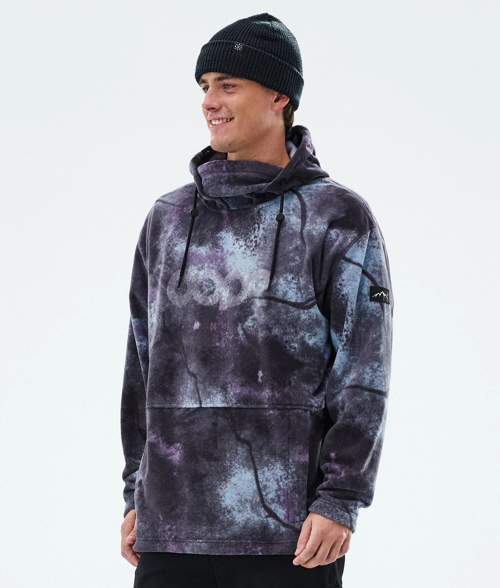 Fleece Hoodie Men Jungle Purple