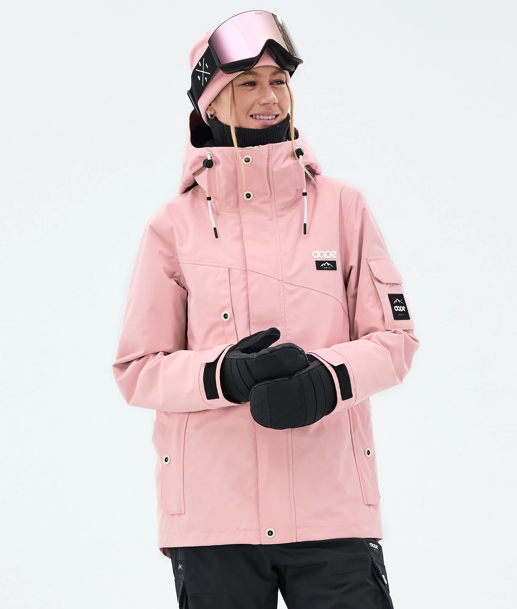 Snowboard Jacket Women Soft Pink