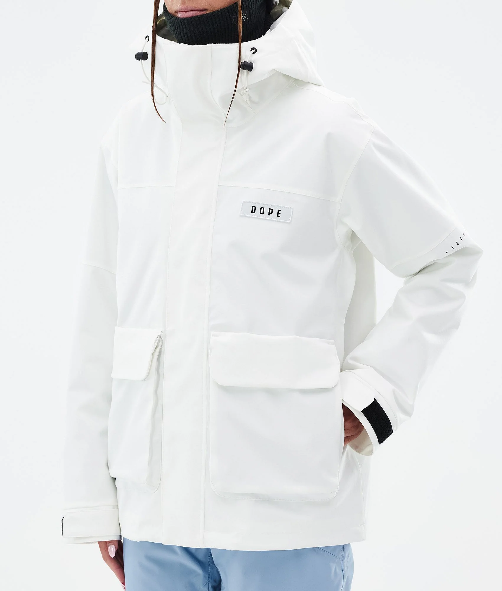Snowboard Jacket Women Whitish