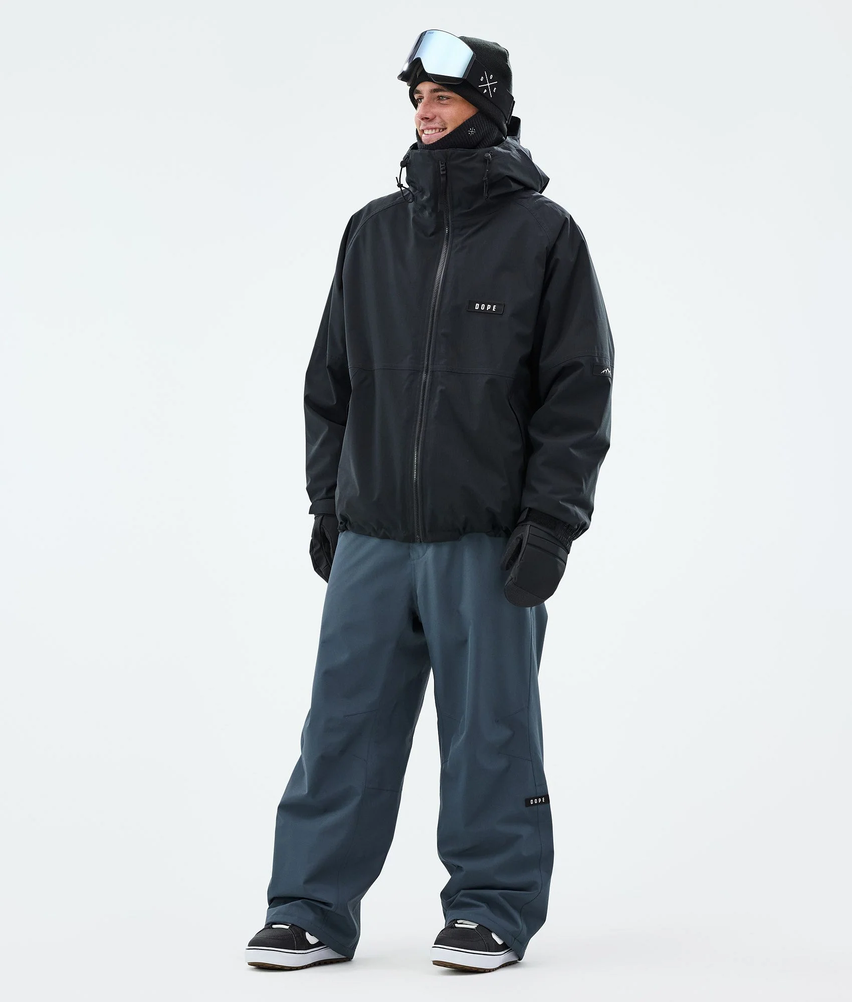 Snowboard Pants Men Metal Blue