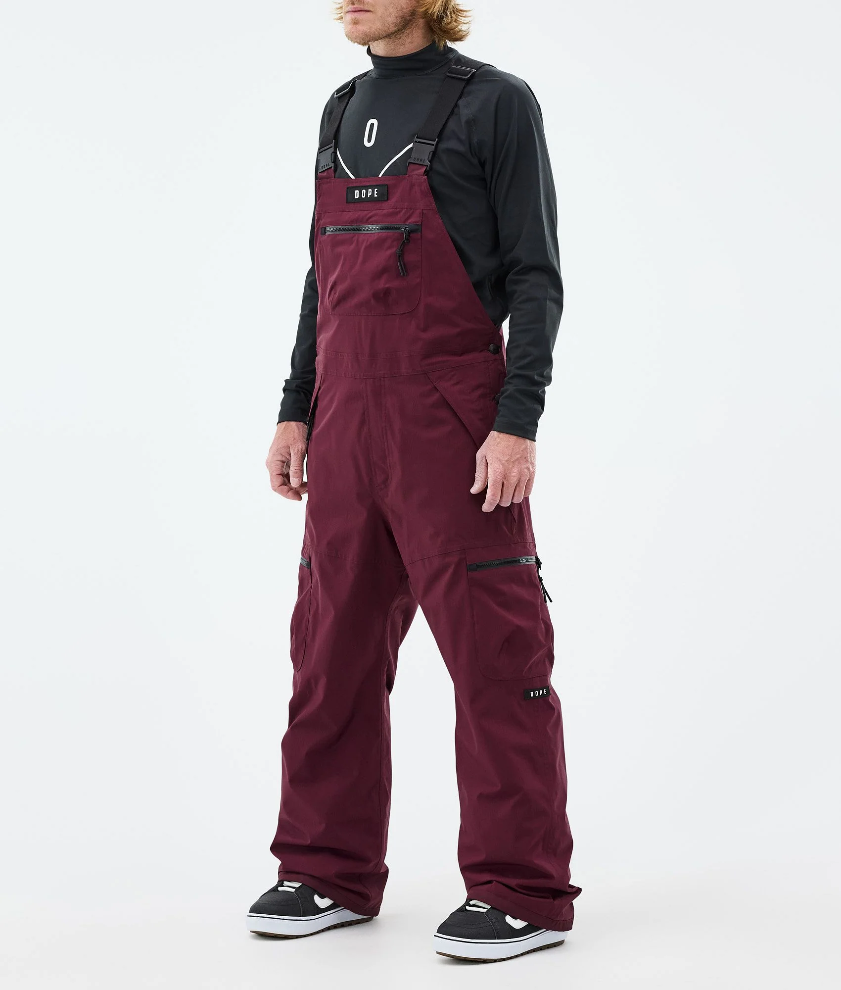 Snowboard Pants Men Burgundy