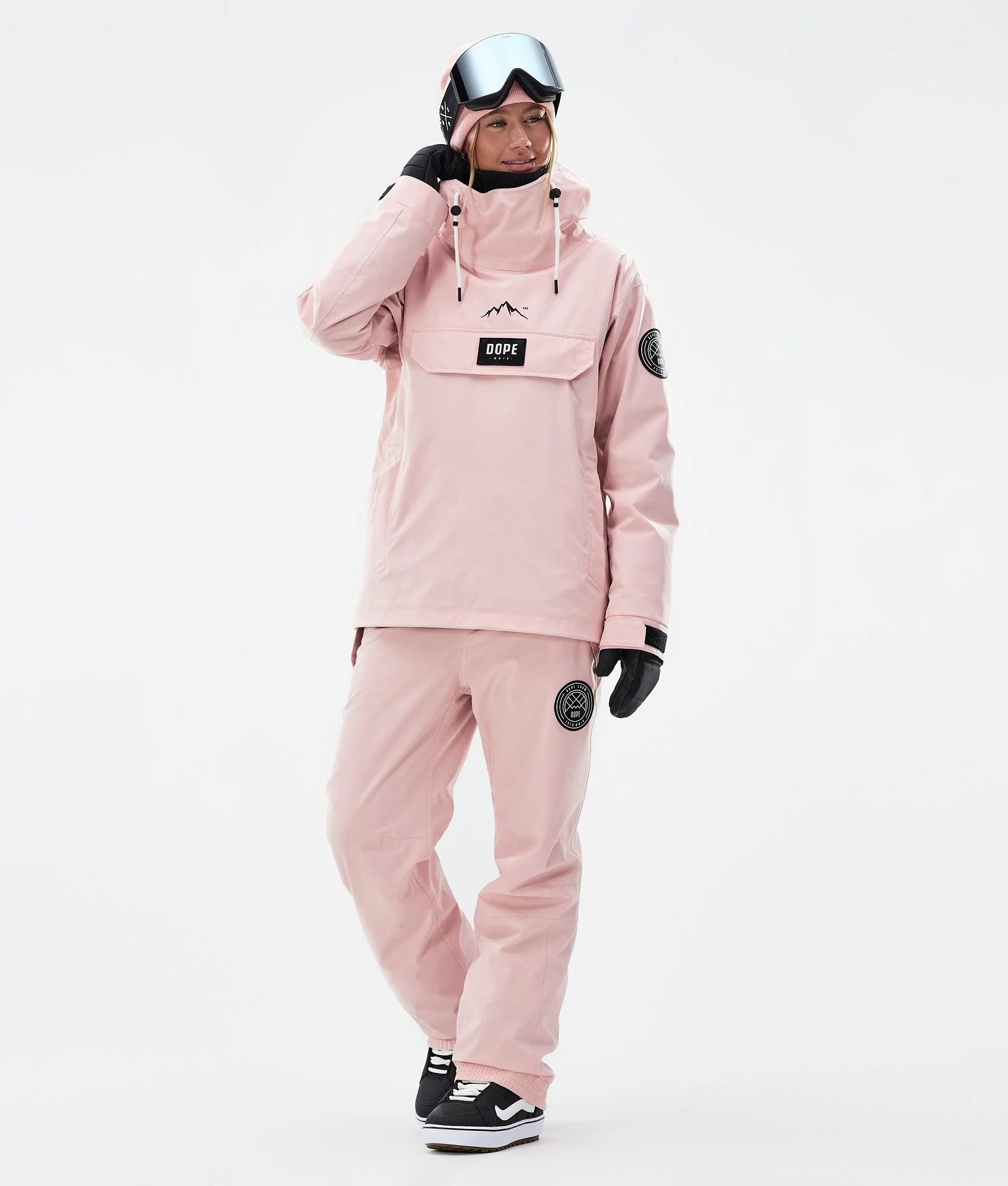 Snowboard Pants Women Soft Pink