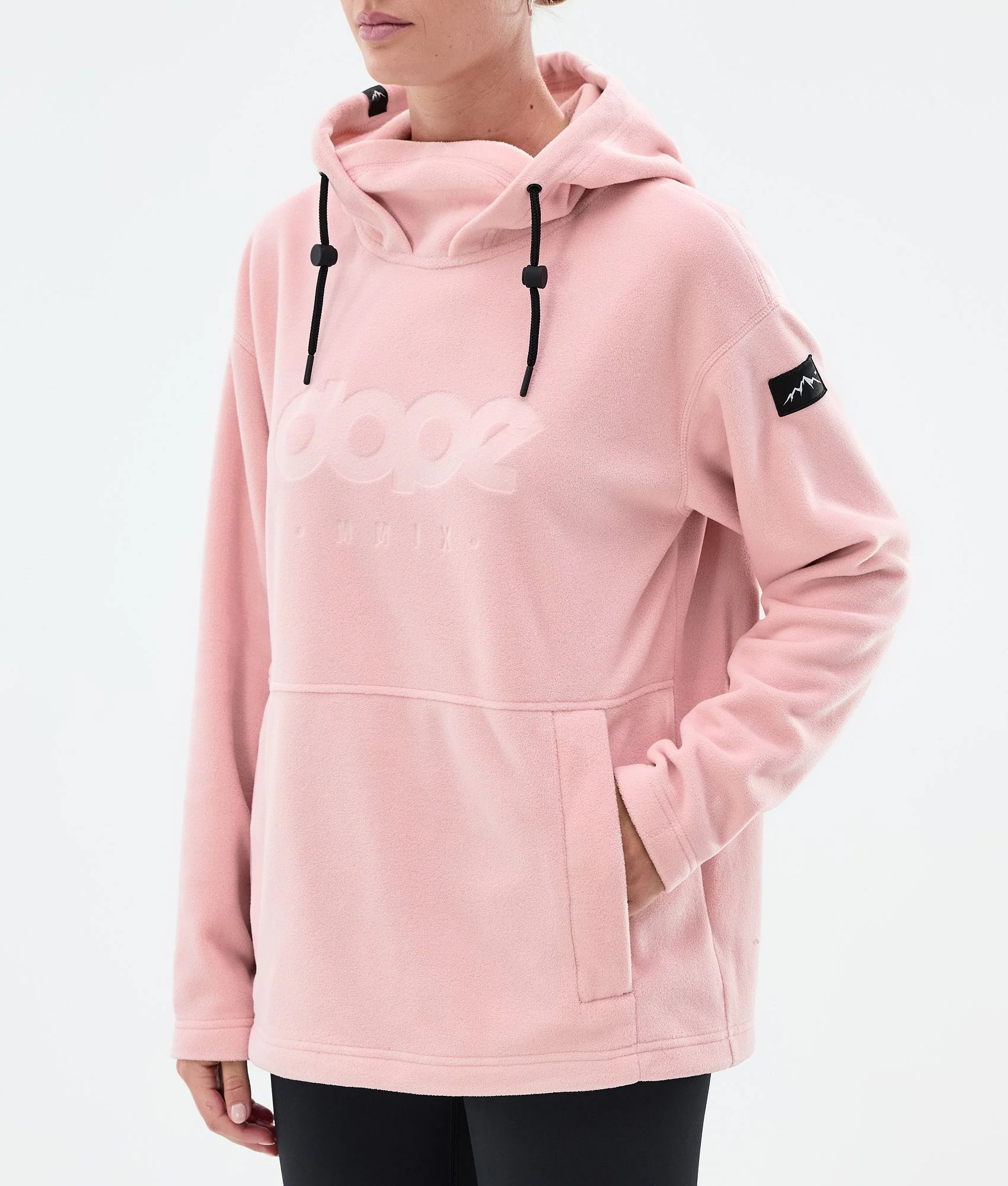 Fleece Hoodie Women Soft Pink