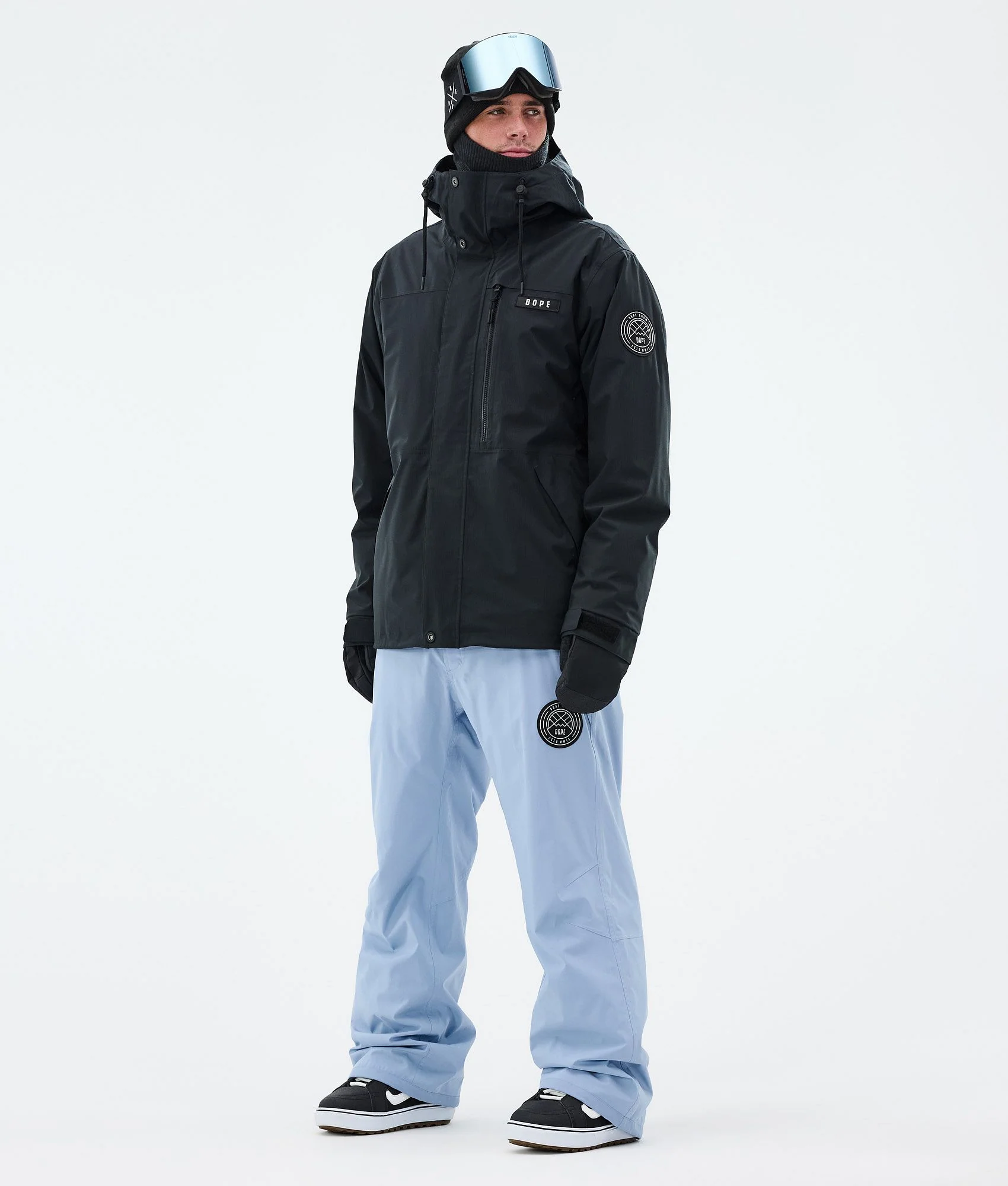 Snowboard Pants Men Light Blue