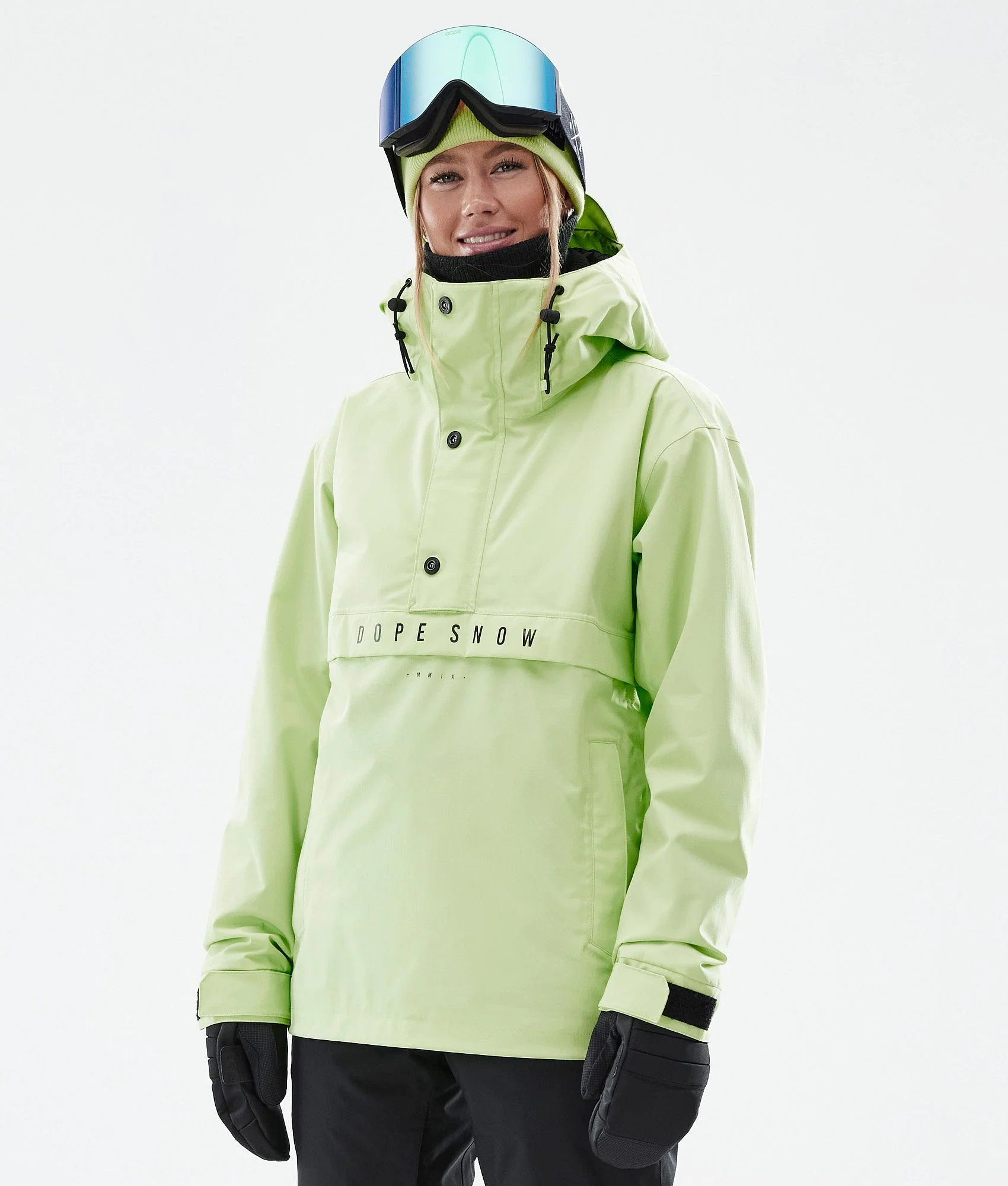 Snowboard Jacket Women Faded Neon