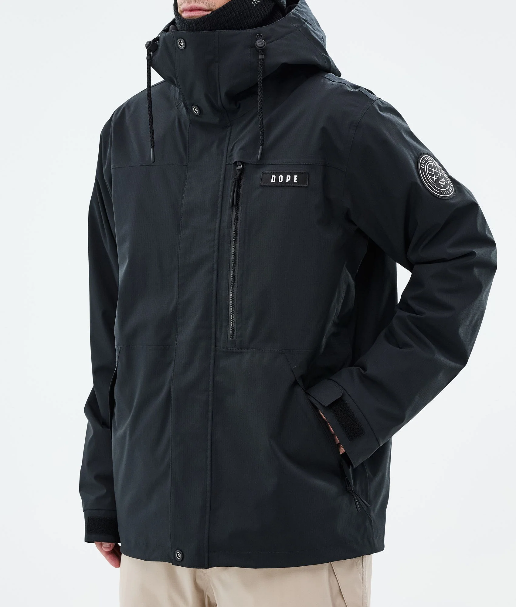 Snowboard Jacket Men Black