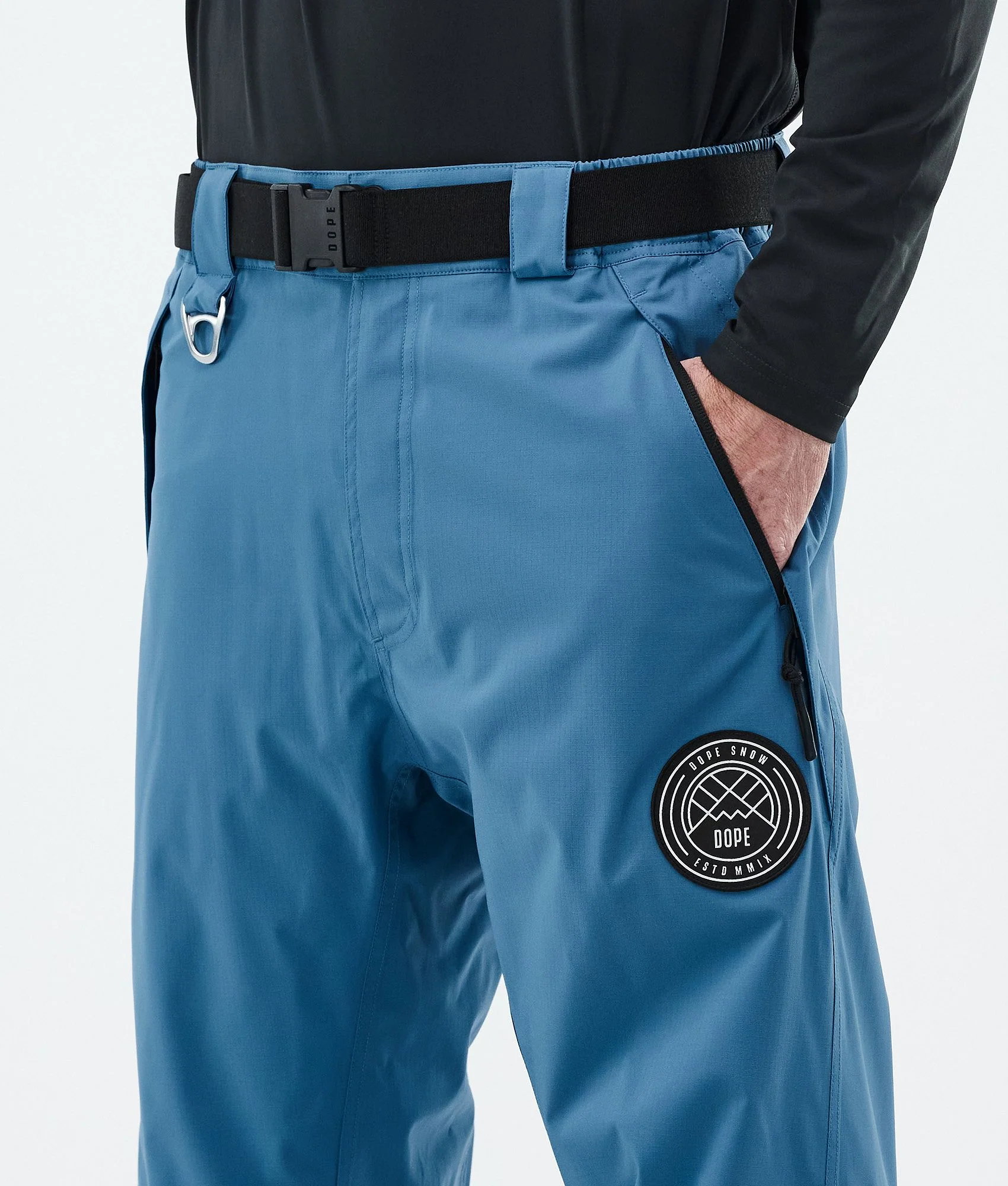 Snowboard Pants Men Blue Steel