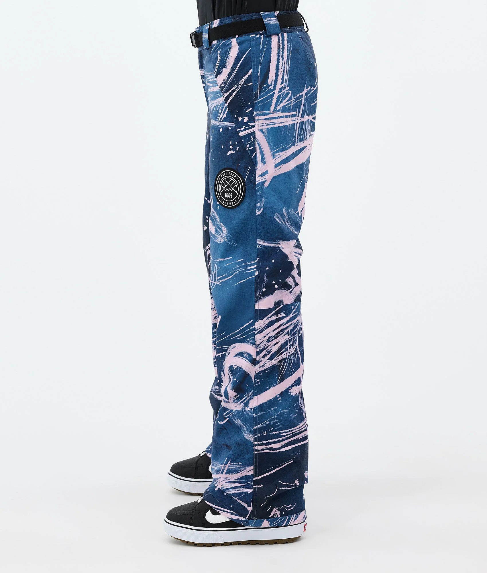 Snowboard Pants Women Carvings Pink