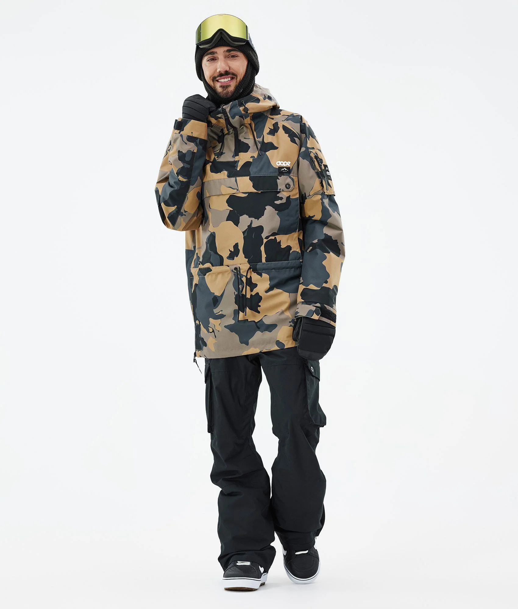 Snowboard Jacket Men Walnut Camo