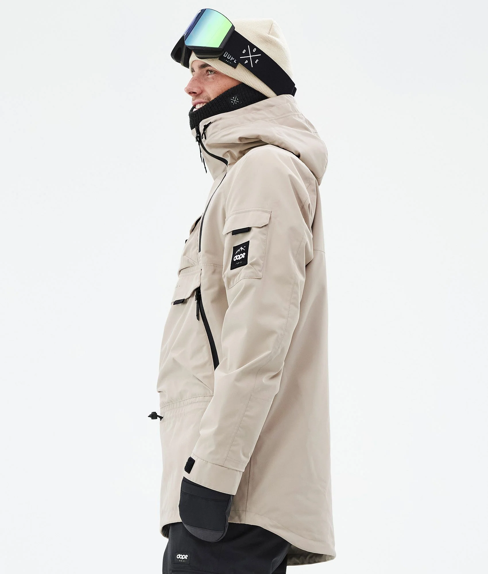 Snowboard Jacket Men Sand