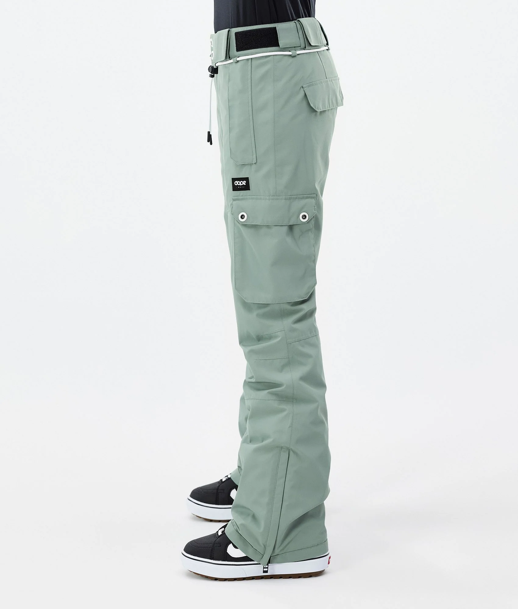 Snowboard Pants Women Faded Green