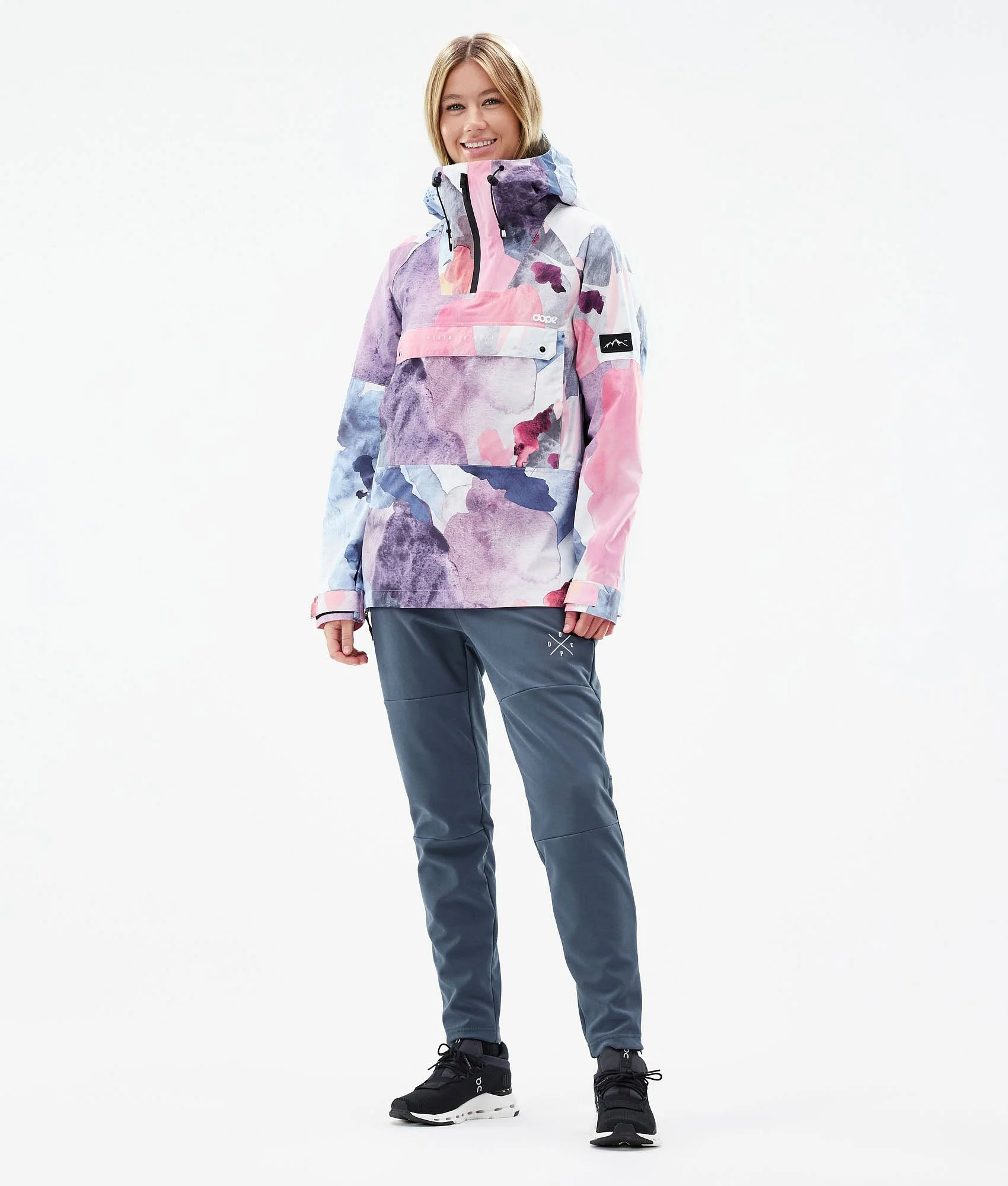 Outdoor Pants Women Metal Blue