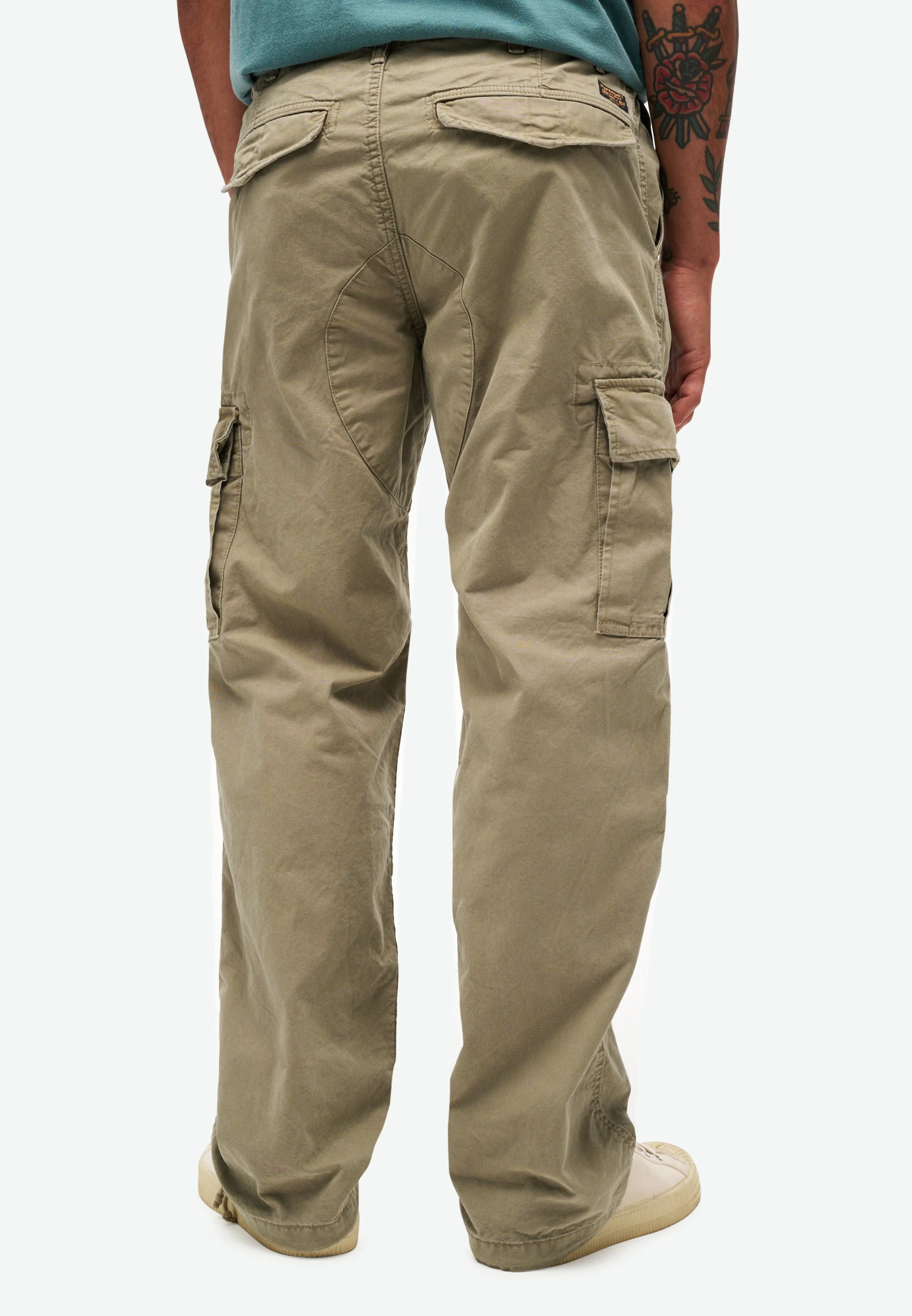 Organic Cotton Baggy Cargo Pants
