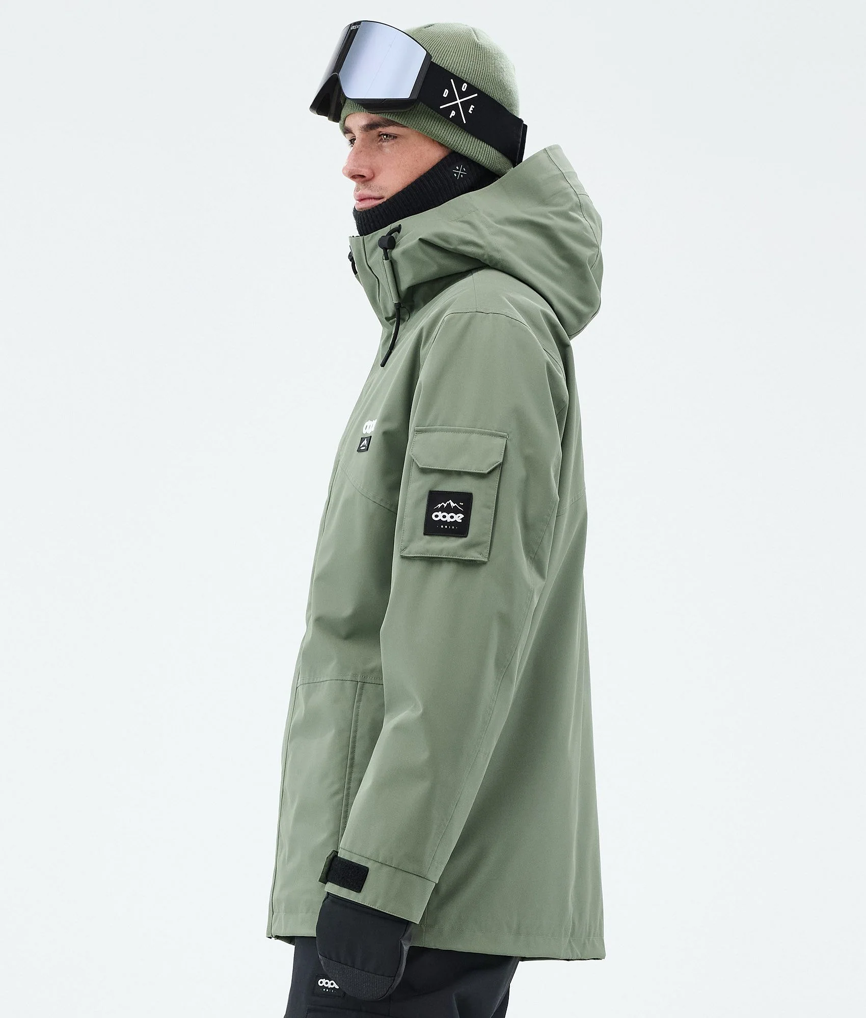 Snowboard Jacket Men Moss Green