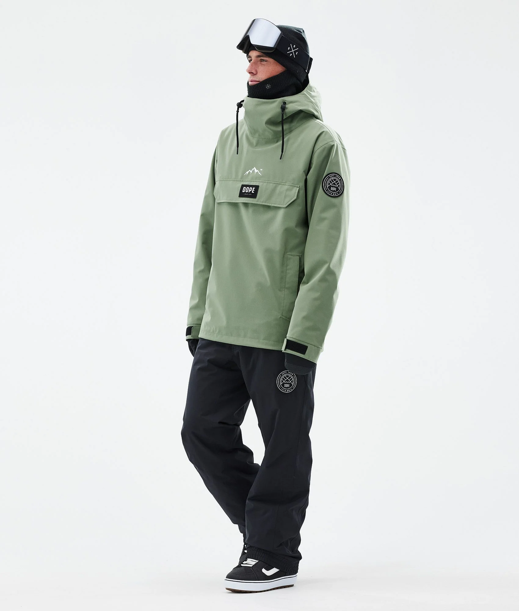 Snowboard Jacket Men Moss Green