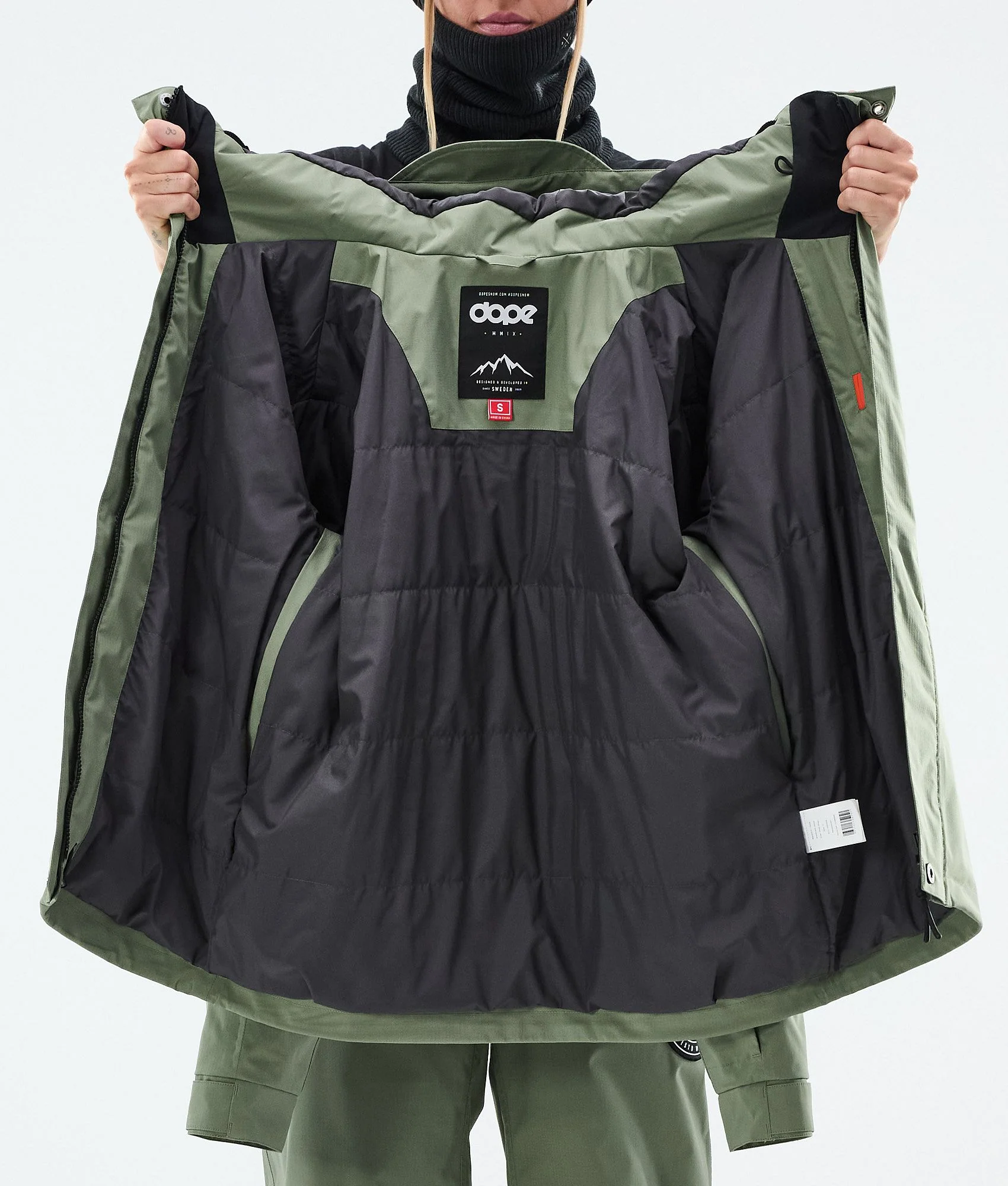 Snowboard Jacket Women Moss Green