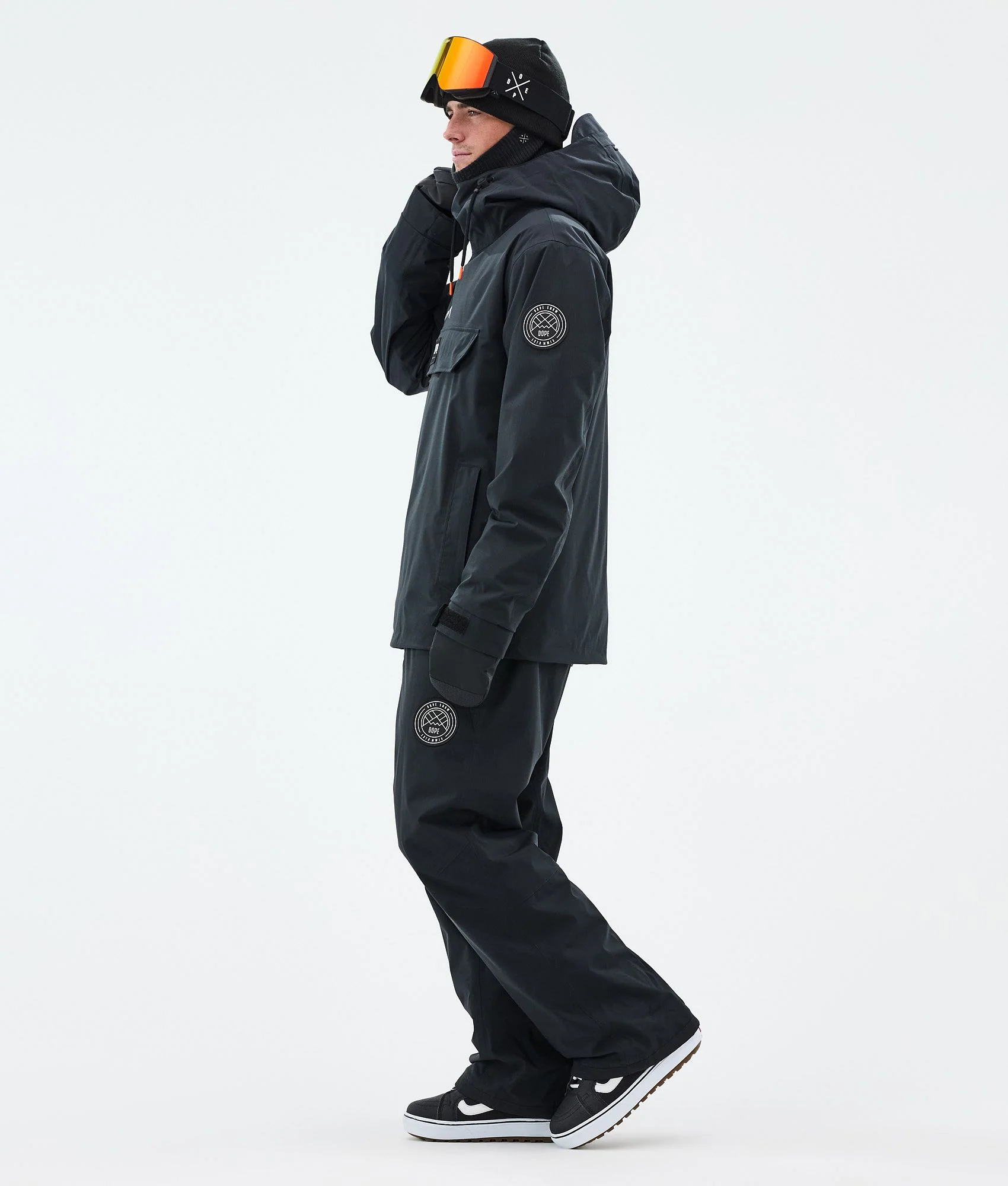 Snowboard Jacket Men Black